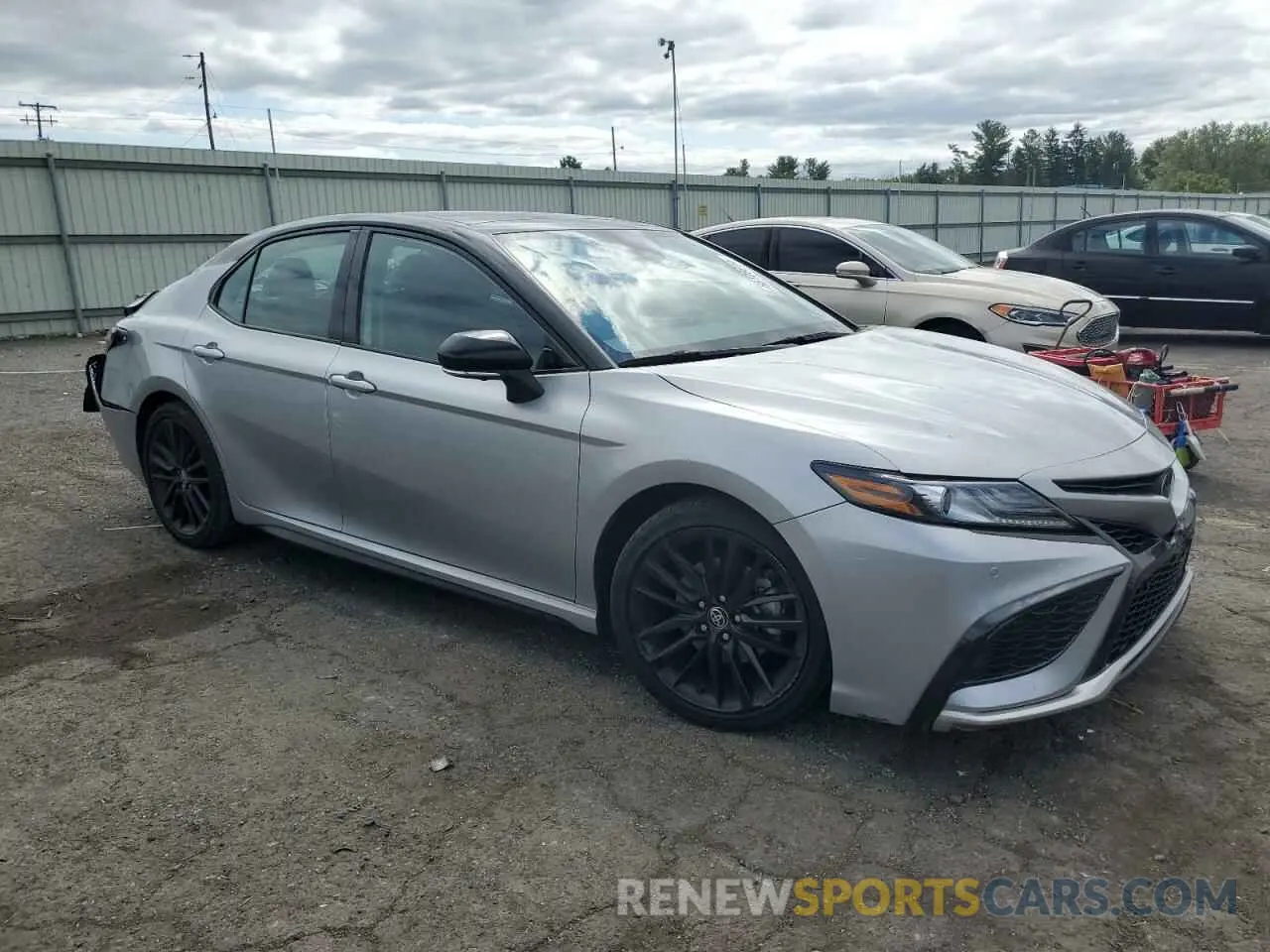 4 Фотография поврежденного автомобиля 4T1KZ1AKXPU076442 TOYOTA CAMRY 2023
