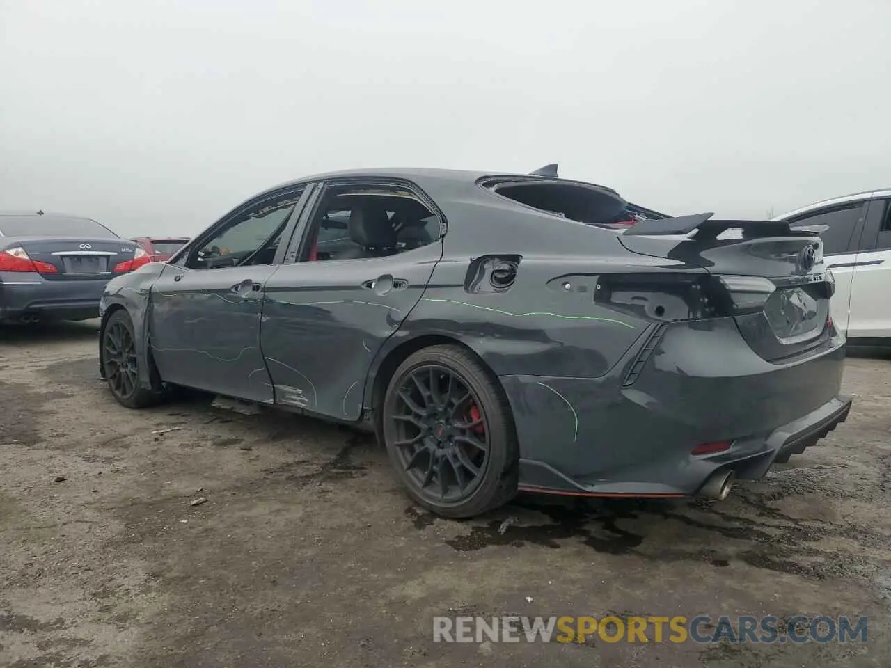 2 Фотография поврежденного автомобиля 4T1KZ1AKXPU079485 TOYOTA CAMRY 2023
