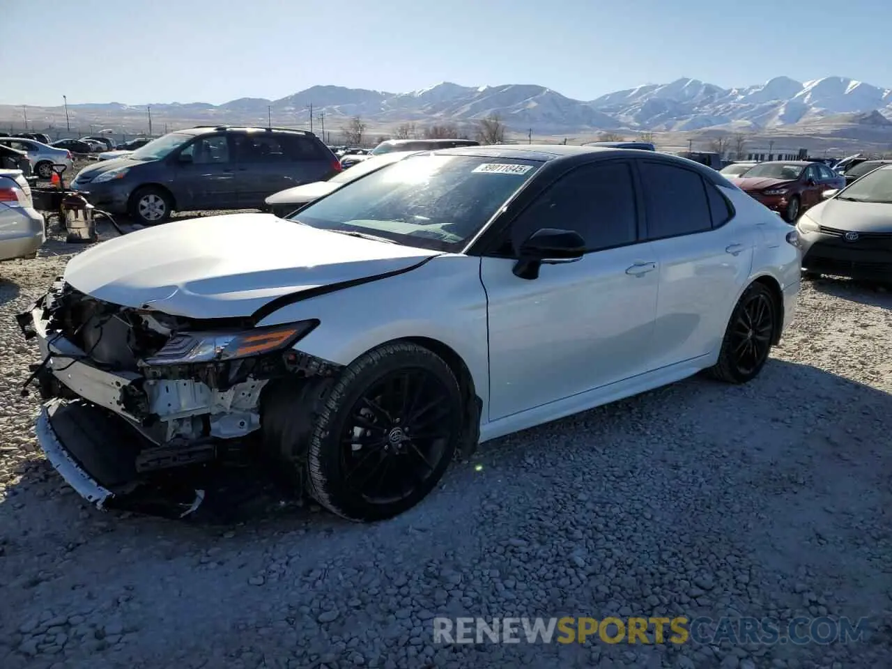 1 Photograph of a damaged car 4T1KZ1AKXPU083763 TOYOTA CAMRY 2023