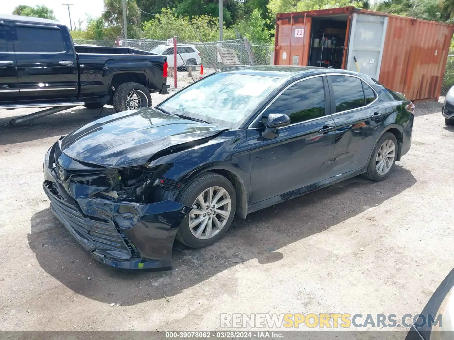 2 Photograph of a damaged car 4T1R11AK6PU083992 TOYOTA CAMRY 2023