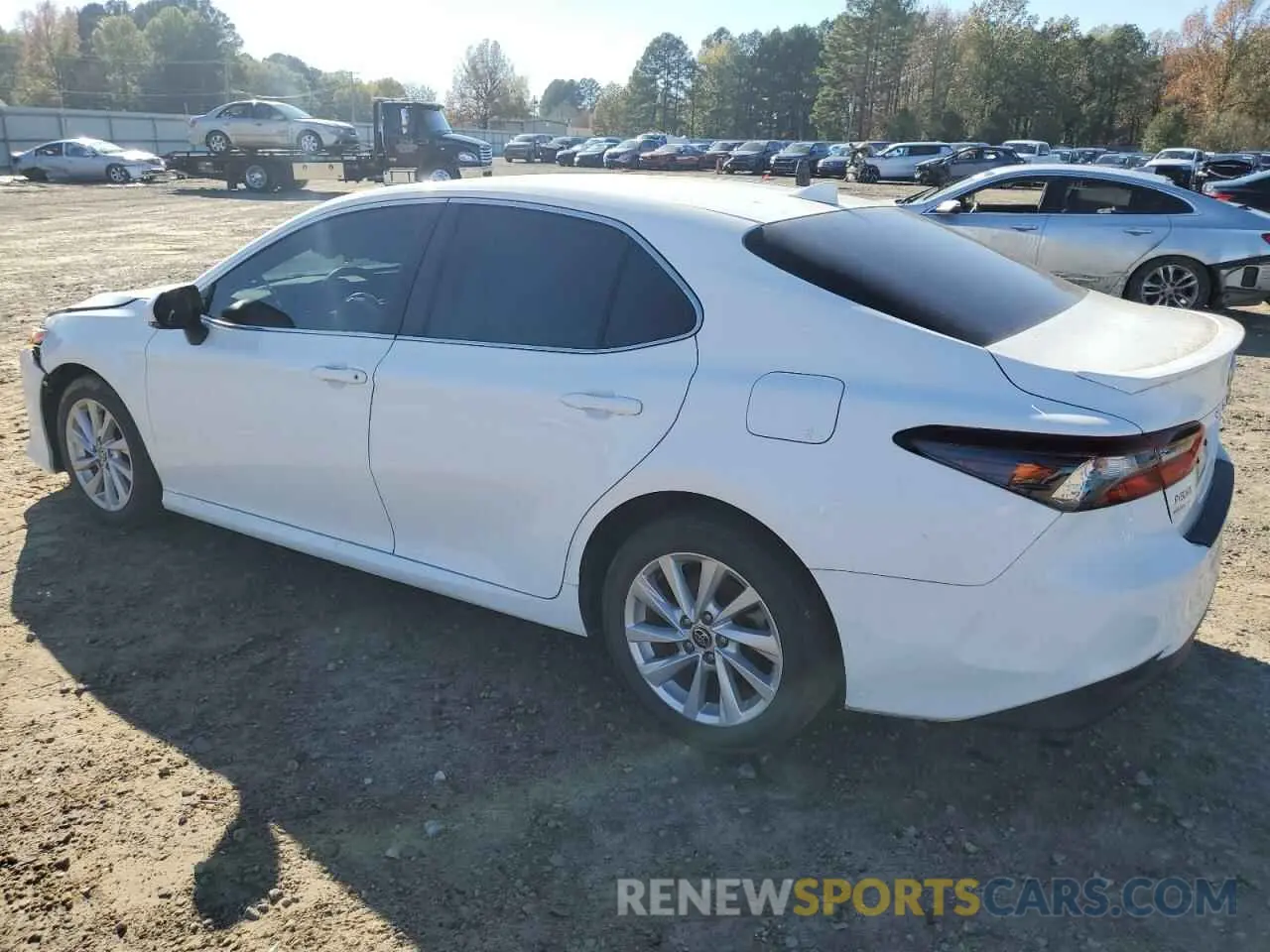 2 Photograph of a damaged car 4T1R11AK6PU738619 TOYOTA CAMRY 2023