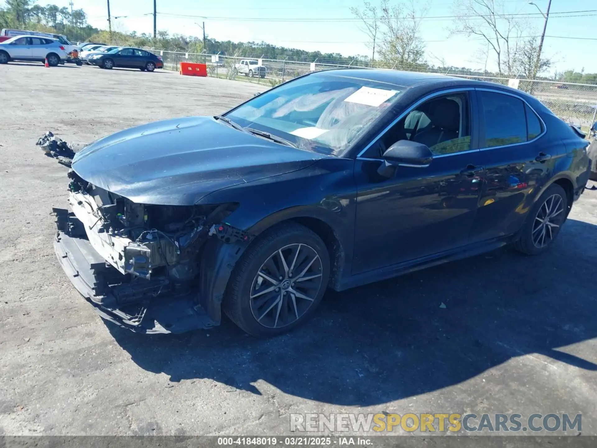 2 Photograph of a damaged car 4T1S11AK1PU138480 TOYOTA CAMRY 2023