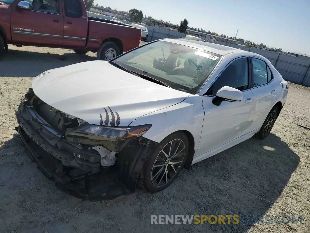 1 Photograph of a damaged car 4T1S11AK8PU825648 TOYOTA CAMRY 2023