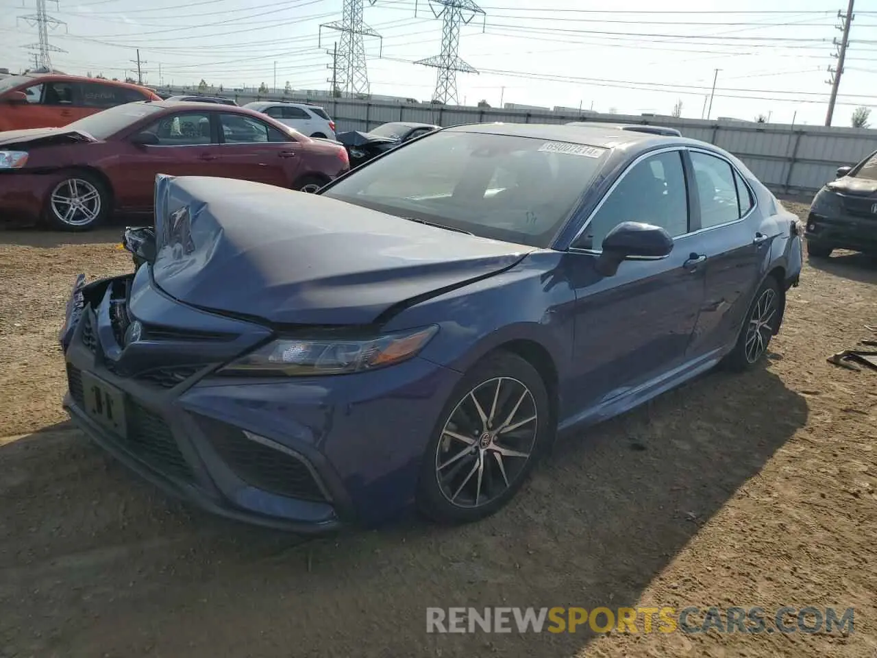 1 Photograph of a damaged car 4T1S31AK1PU057666 TOYOTA CAMRY 2023