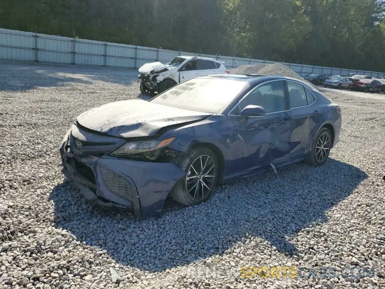 1 Photograph of a damaged car 4T1T11AK0PU173855 TOYOTA CAMRY 2023