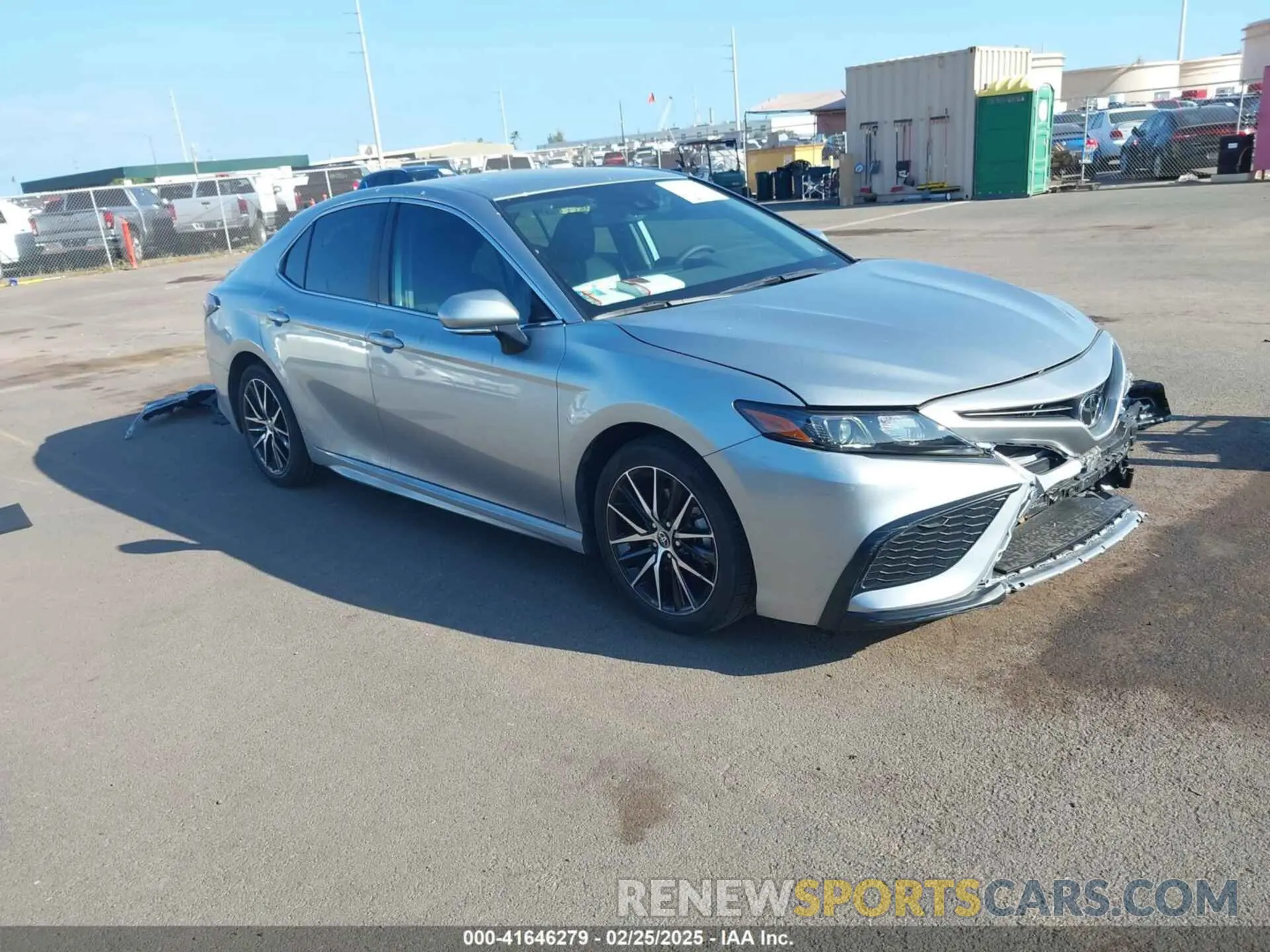 1 Photograph of a damaged car 4T1T11AK0PU787398 TOYOTA CAMRY 2023