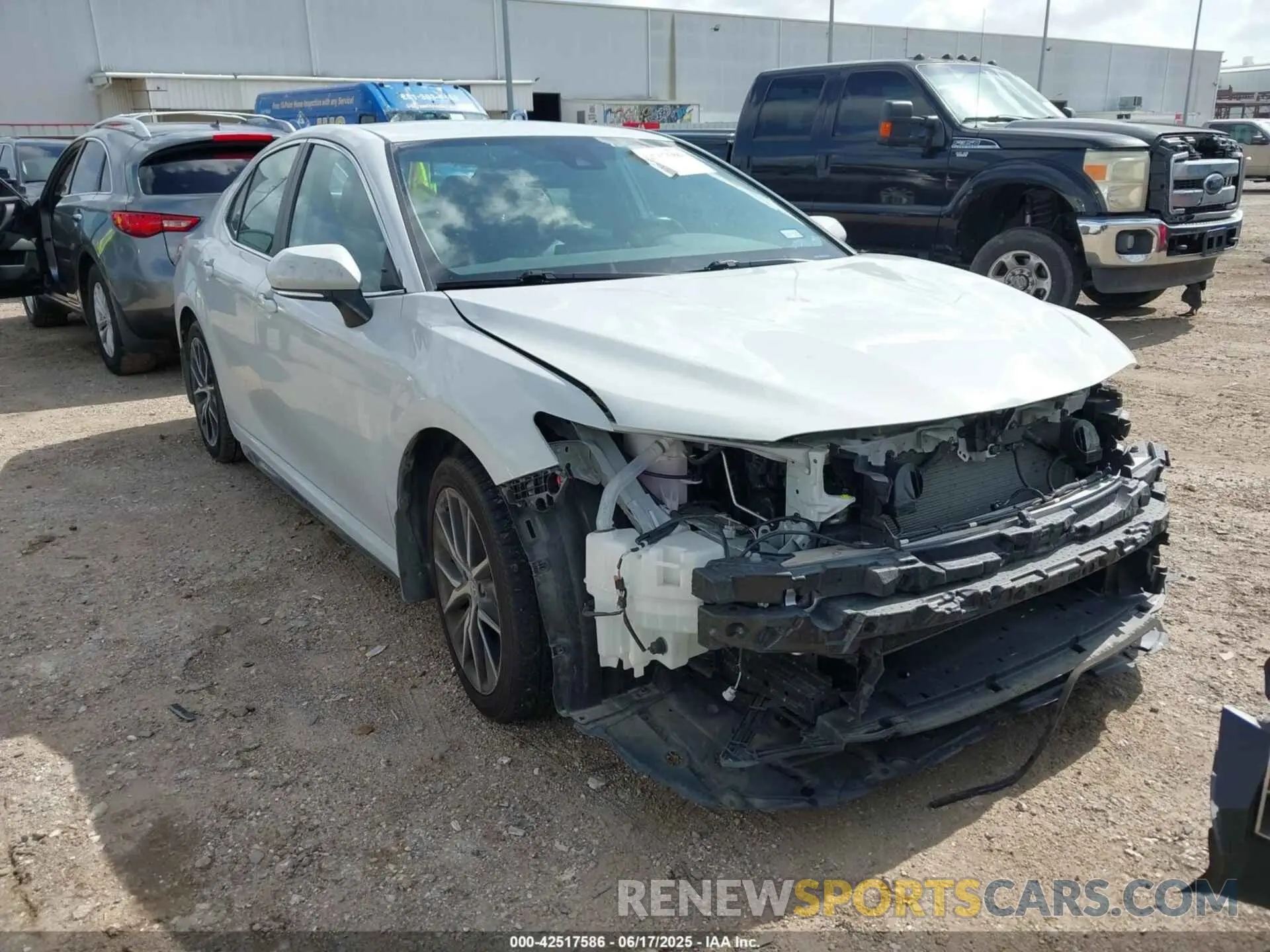 1 Photograph of a damaged car 4T1T11AK1PU159799 TOYOTA CAMRY 2023
