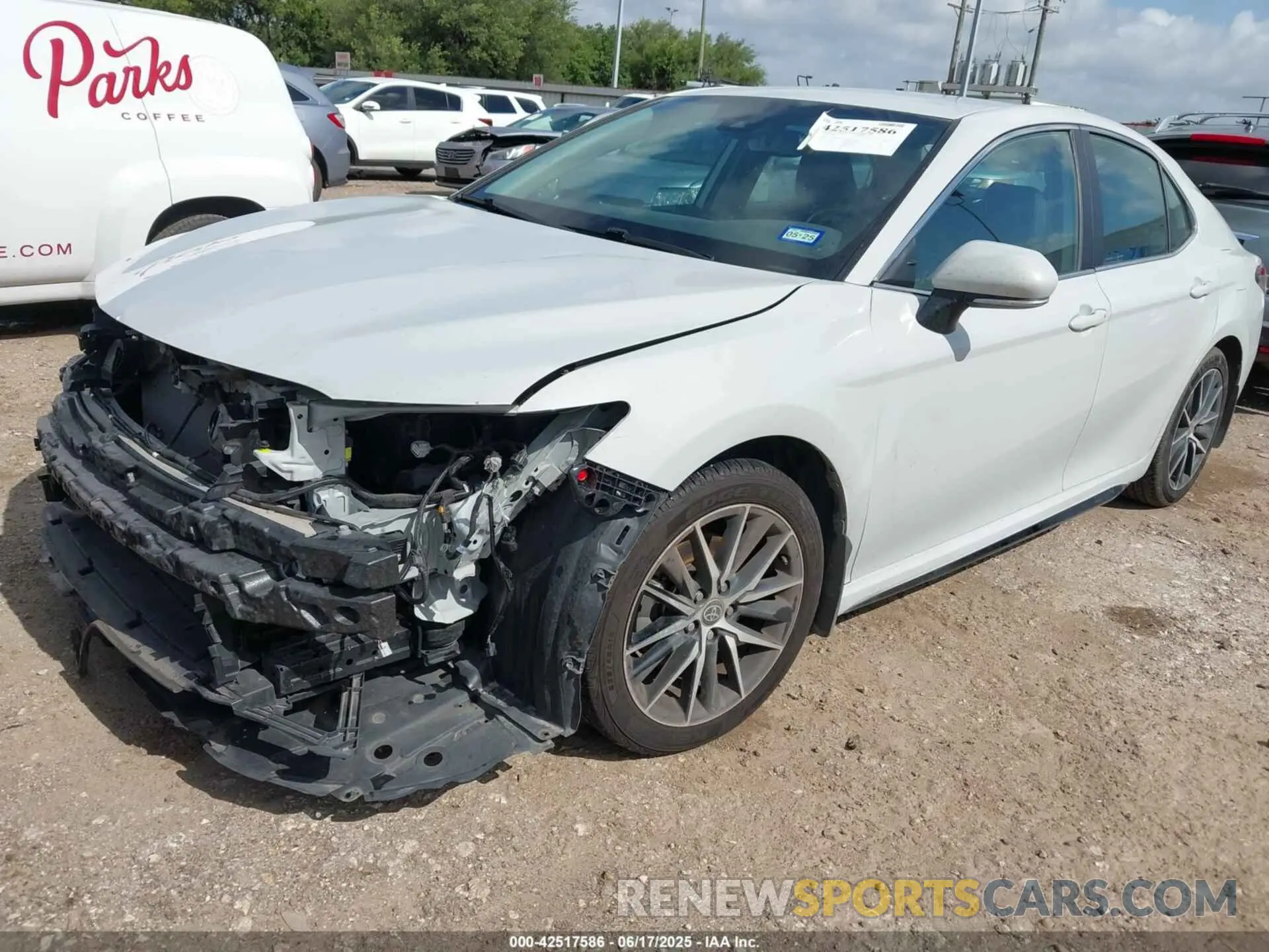 2 Photograph of a damaged car 4T1T11AK1PU159799 TOYOTA CAMRY 2023