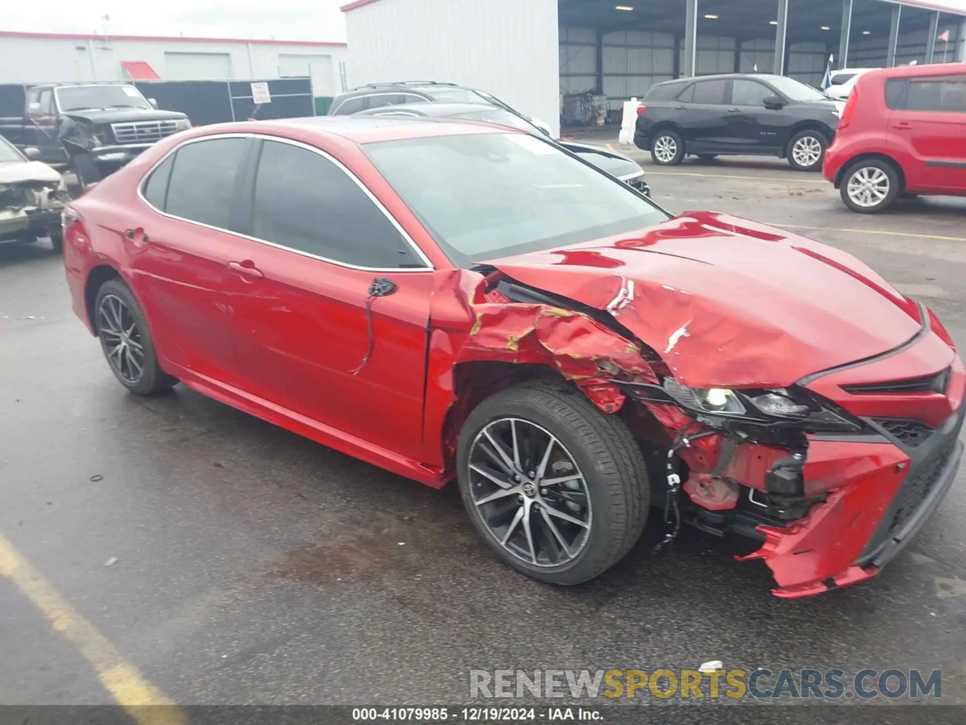 1 Photograph of a damaged car 4T1T11AK1PU186744 TOYOTA CAMRY 2023