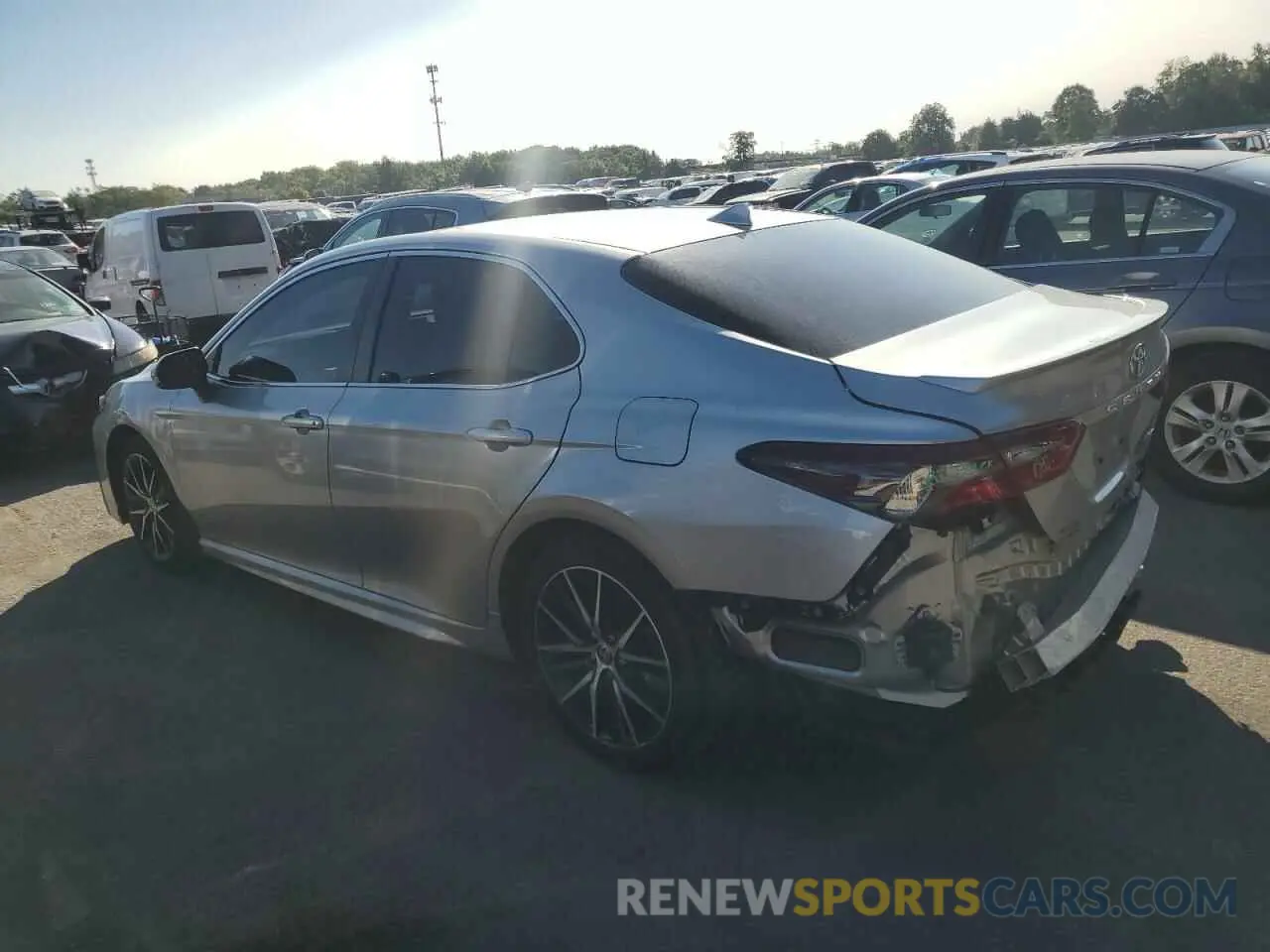 2 Photograph of a damaged car 4T1T11AK2PU736761 TOYOTA CAMRY 2023