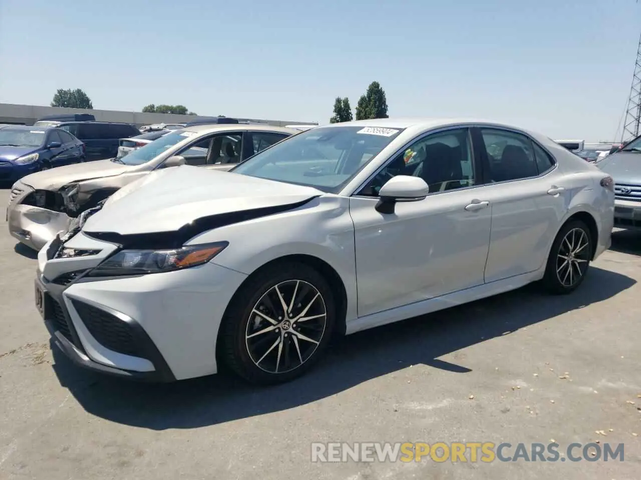 1 Photograph of a damaged car 4T1T11AK3PU104903 TOYOTA CAMRY 2023