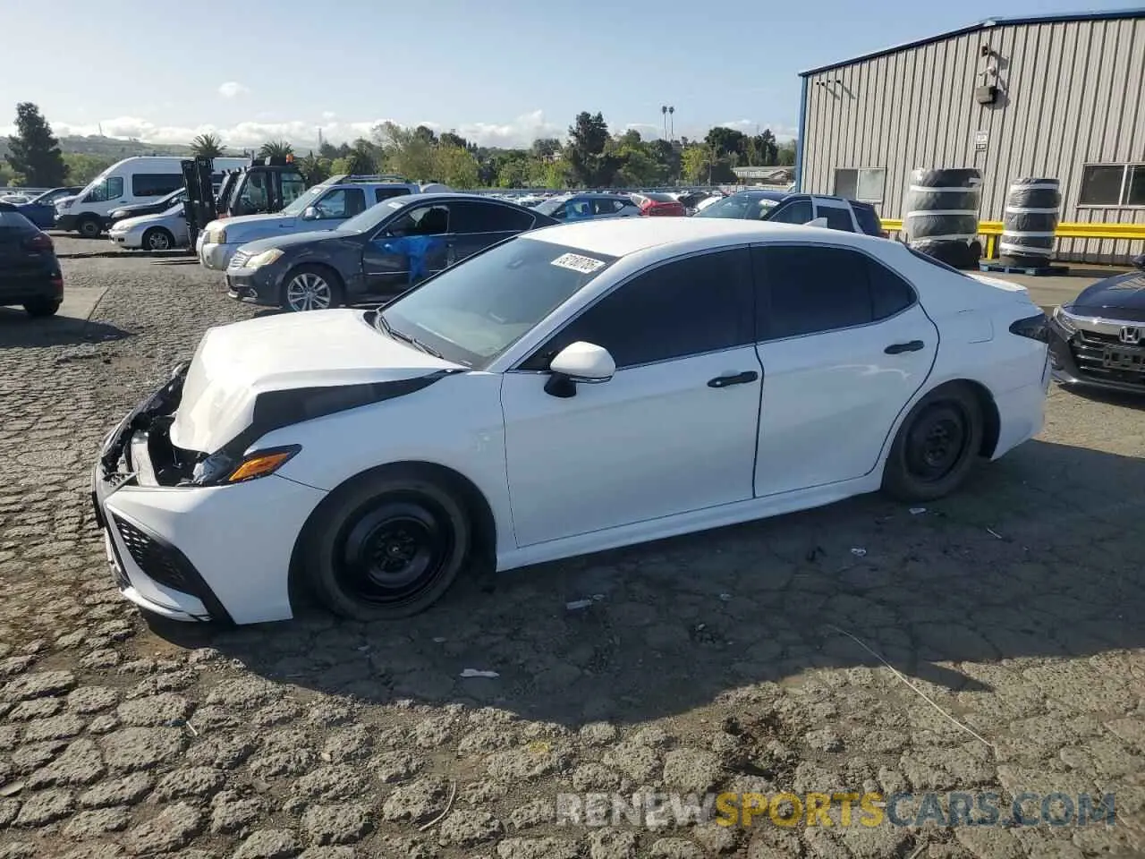1 Photograph of a damaged car 4T1T11AK3PU777092 TOYOTA CAMRY 2023