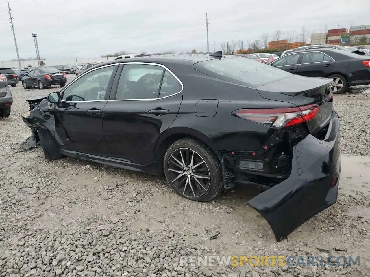 2 Фотография поврежденного автомобиля 4T1T11AK4PU734106 TOYOTA CAMRY 2023