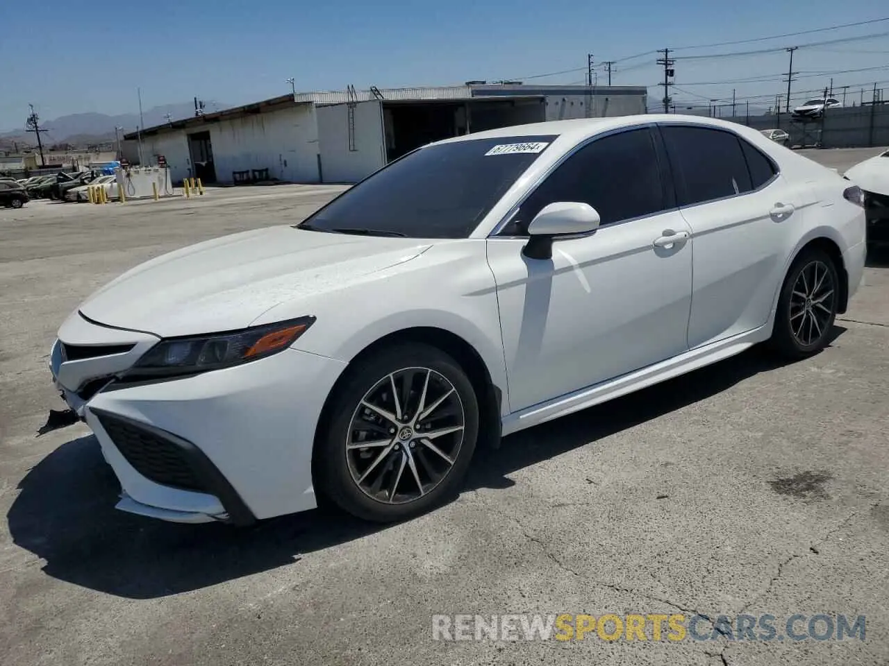 1 Photograph of a damaged car 4T1T11AK4PU767591 TOYOTA CAMRY 2023