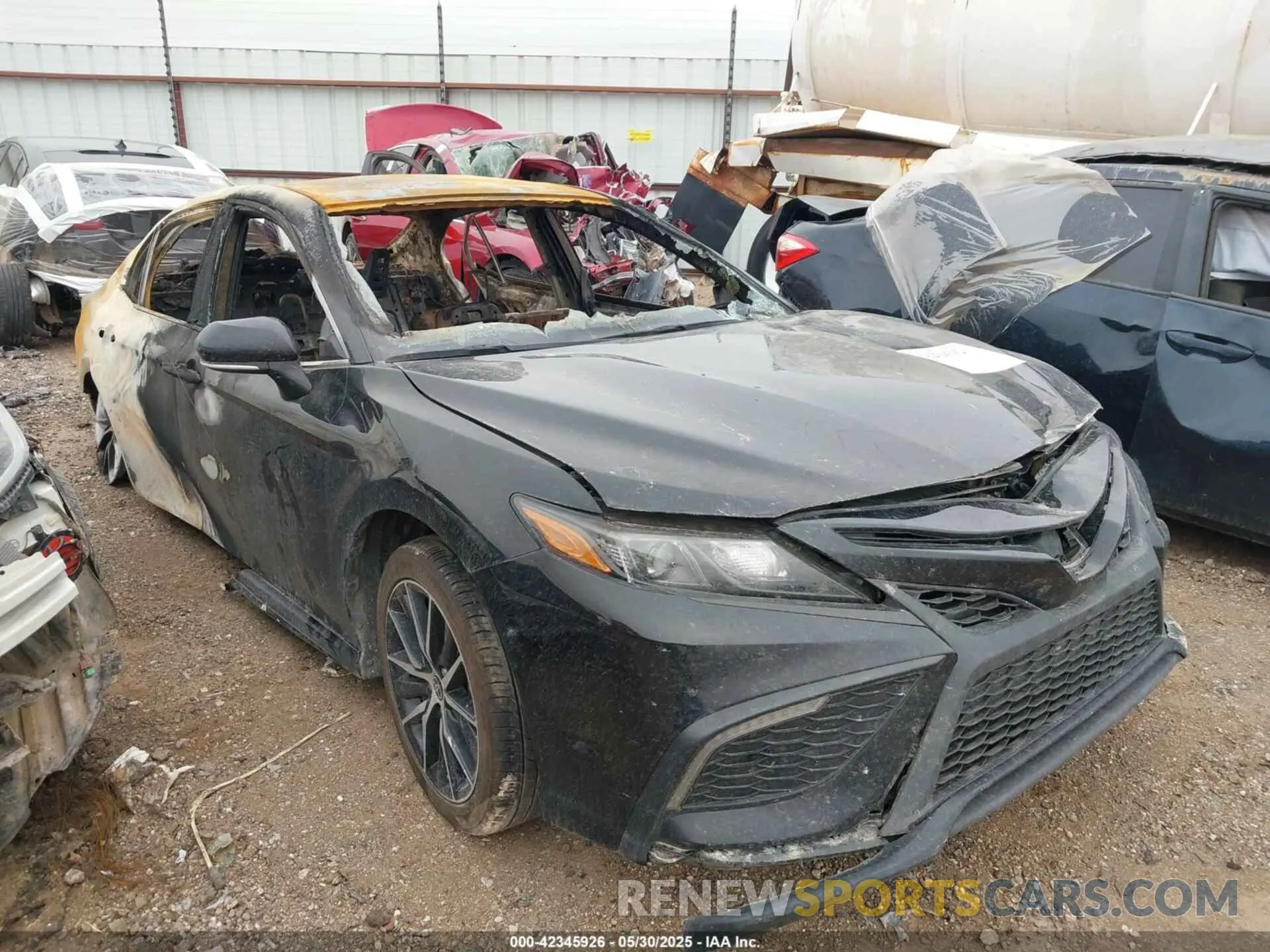 1 Photograph of a damaged car 4T1T11AK4PU820399 TOYOTA CAMRY 2023