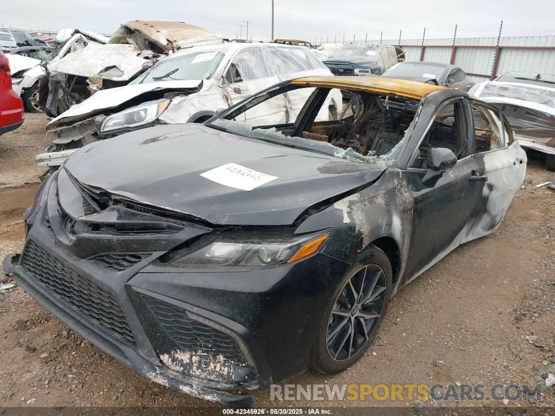 2 Photograph of a damaged car 4T1T11AK4PU820399 TOYOTA CAMRY 2023