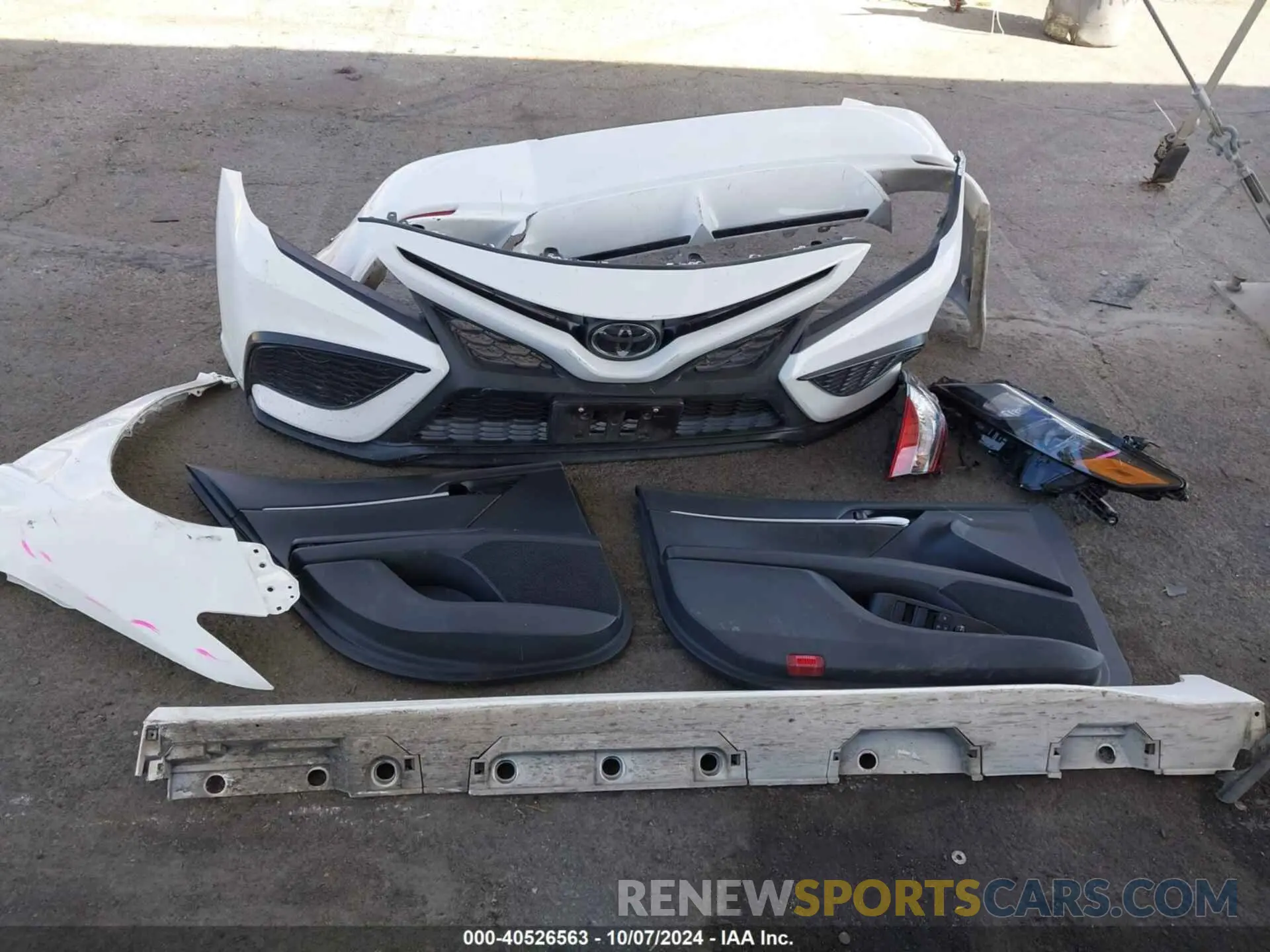 12 Photograph of a damaged car 4T1T11AK5PU817592 TOYOTA CAMRY 2023