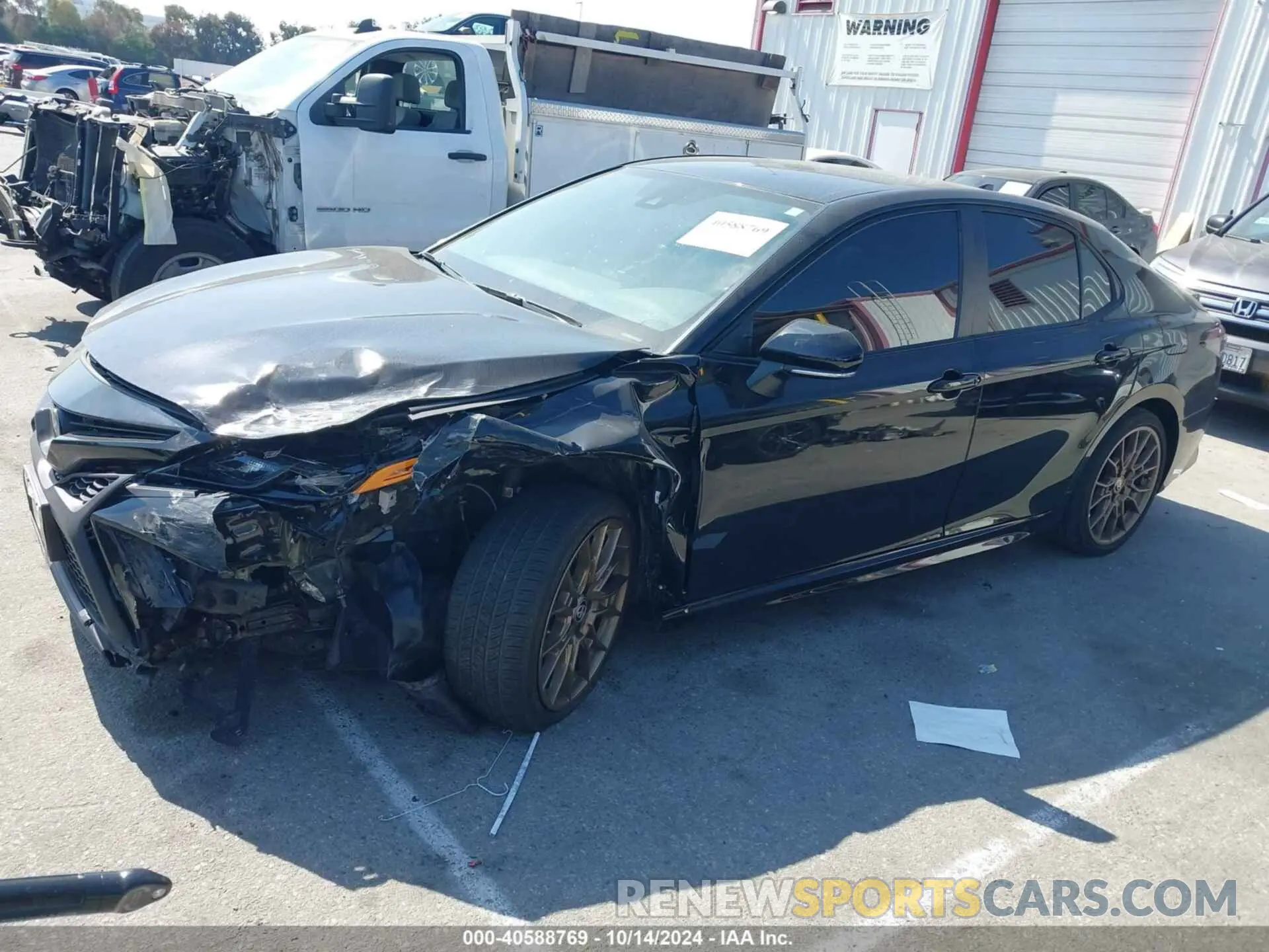 2 Фотография поврежденного автомобиля 4T1T11AK6PU187274 TOYOTA CAMRY 2023