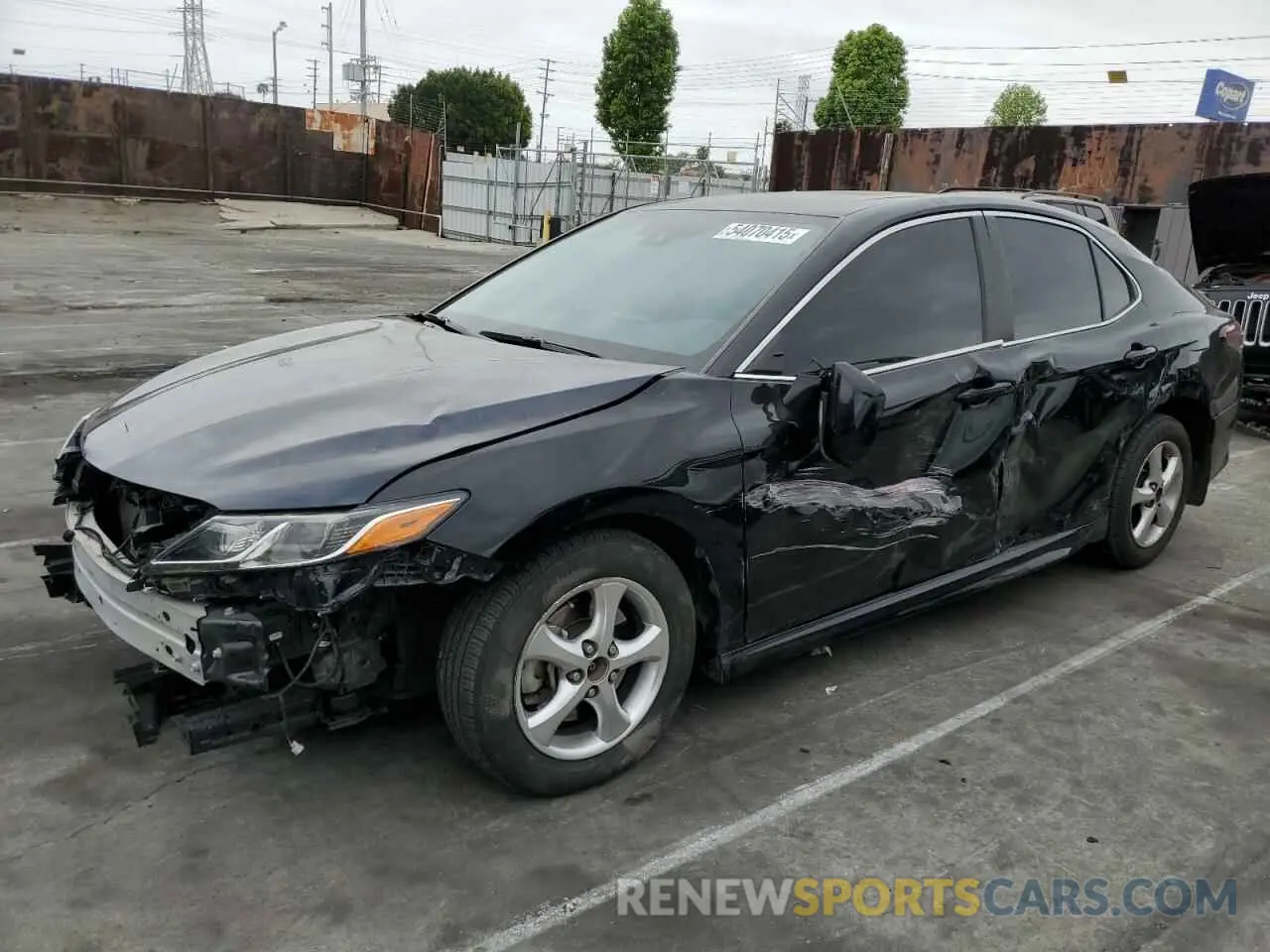 1 Photograph of a damaged car 4T1T11AK6PU730140 TOYOTA CAMRY 2023