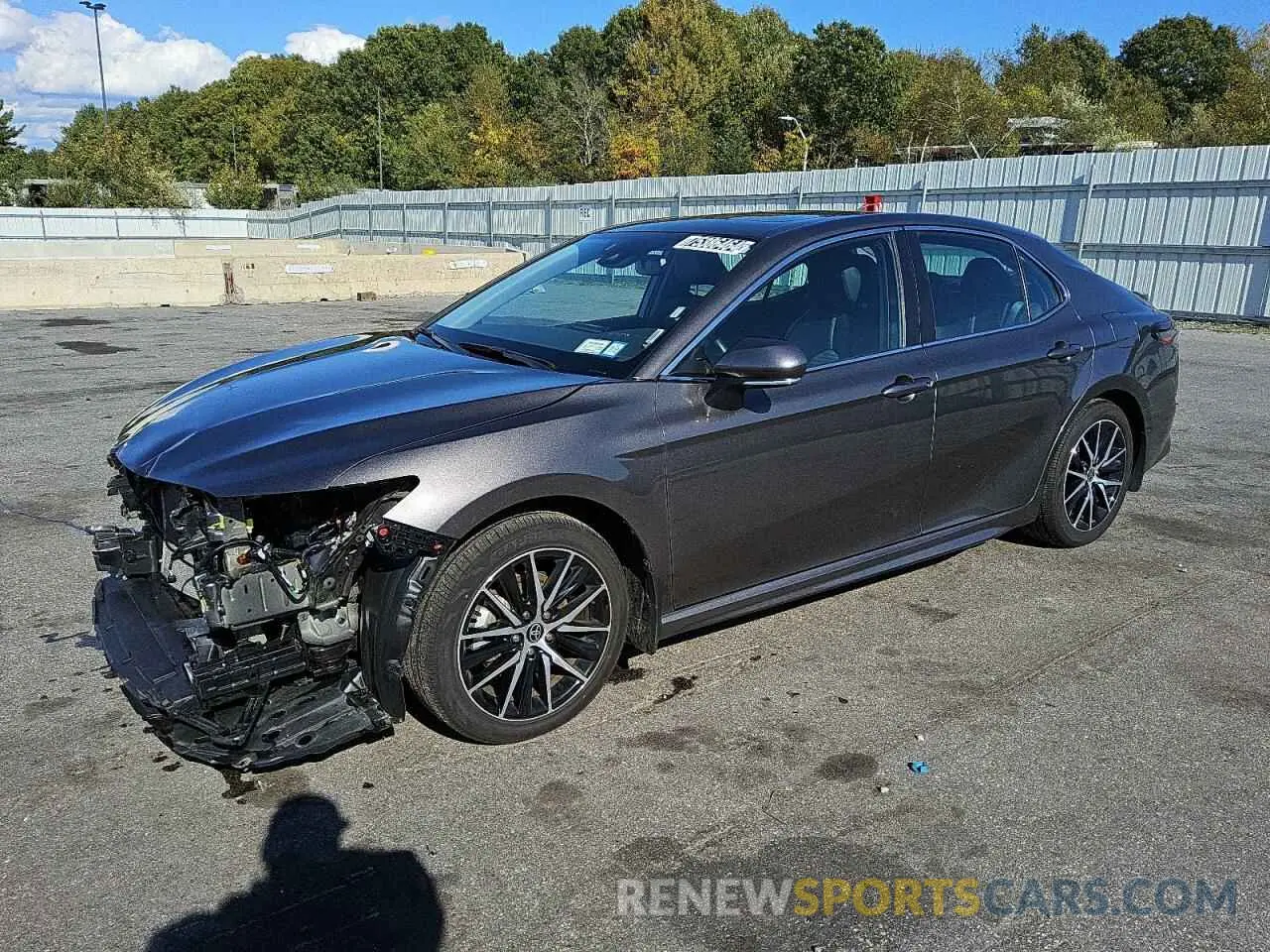 1 Photograph of a damaged car 4T1T11AK6PU774896 TOYOTA CAMRY 2023