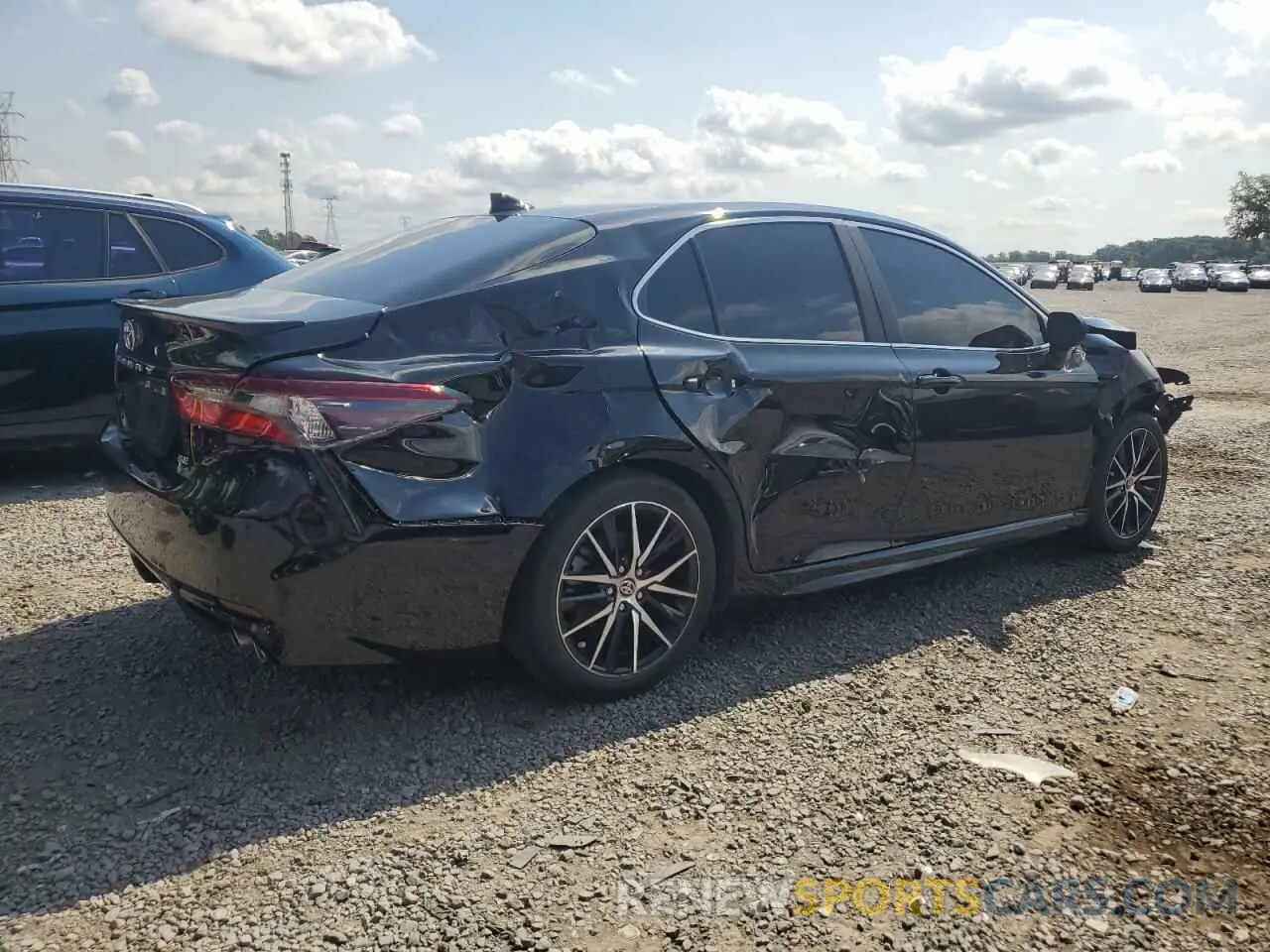 3 Photograph of a damaged car 4T1T11AK7PU823085 TOYOTA CAMRY 2023