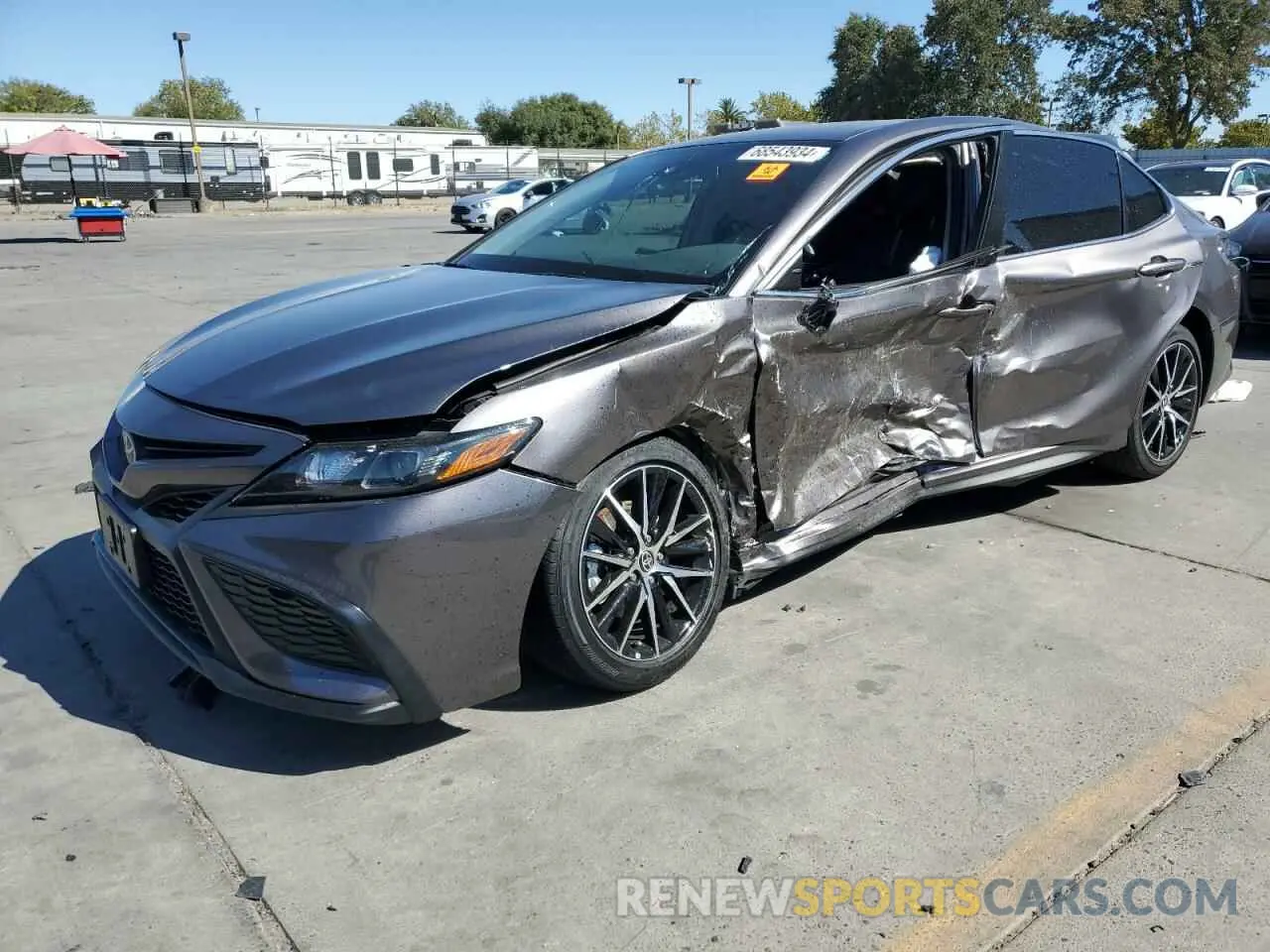 1 Photograph of a damaged car 4T1T11AK8PU082493 TOYOTA CAMRY 2023
