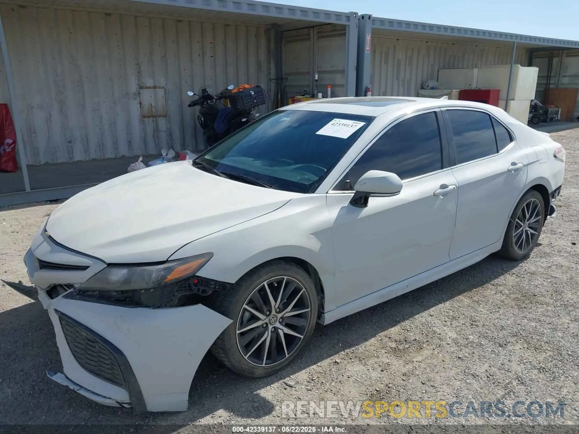 2 Photograph of a damaged car 4T1T11AK8PU103603 TOYOTA CAMRY 2023