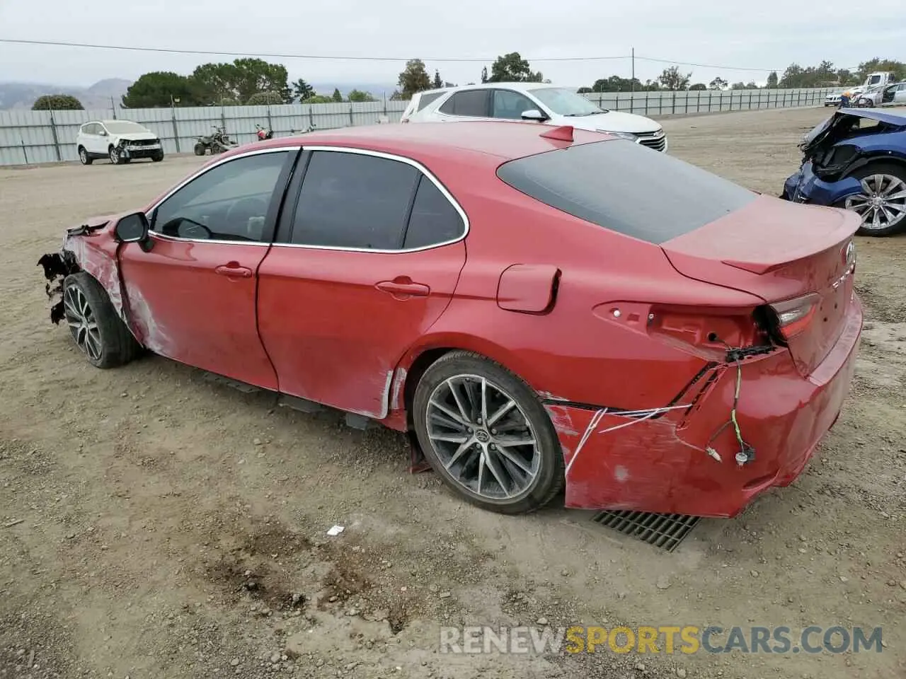 2 Photograph of a damaged car 4T1T11AK9PU139736 TOYOTA CAMRY 2023