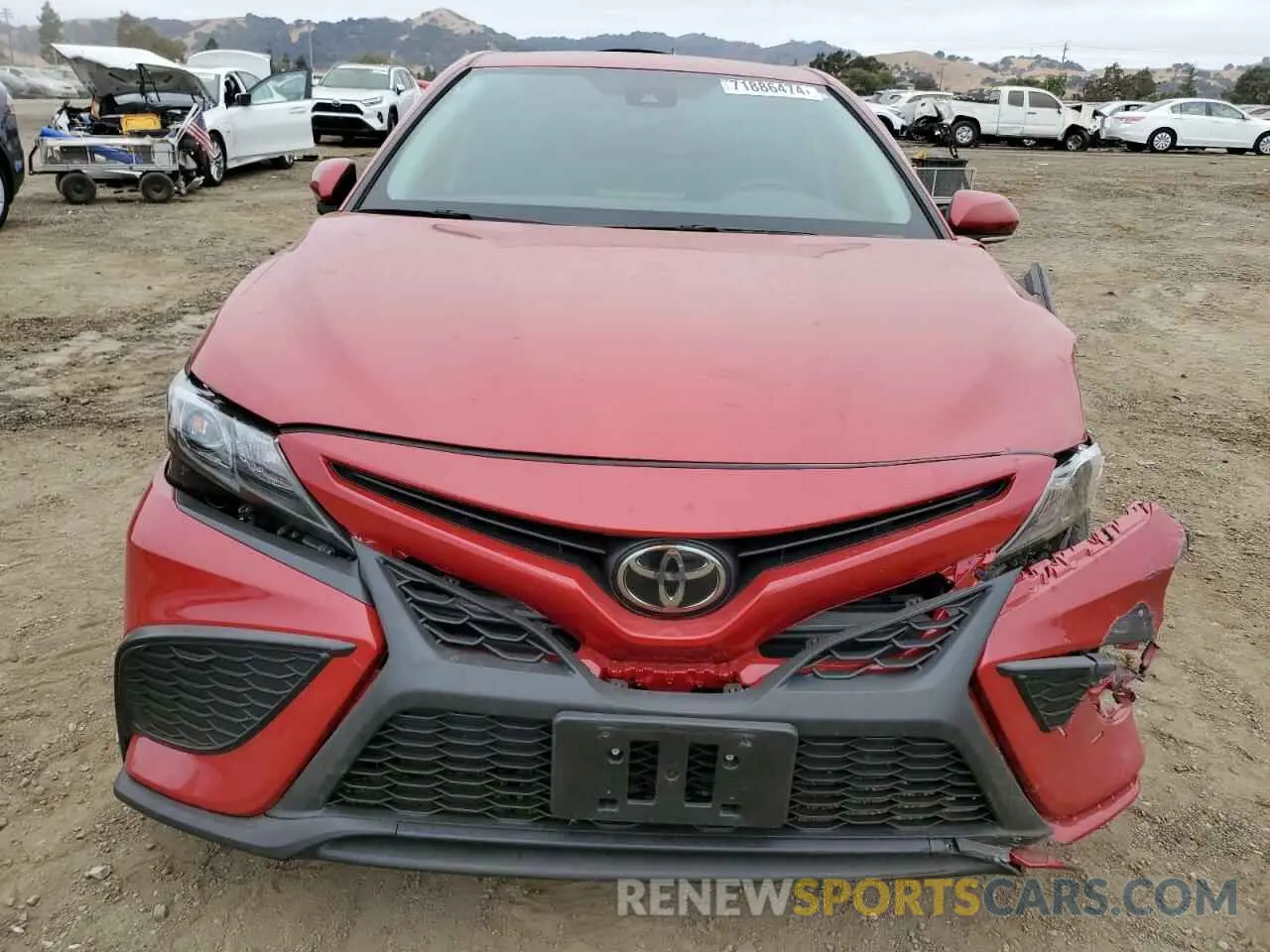 5 Photograph of a damaged car 4T1T11AK9PU139736 TOYOTA CAMRY 2023