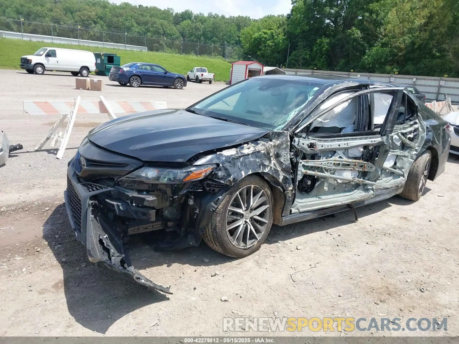2 Photograph of a damaged car 4T1T11AK9PU721786 TOYOTA CAMRY 2023