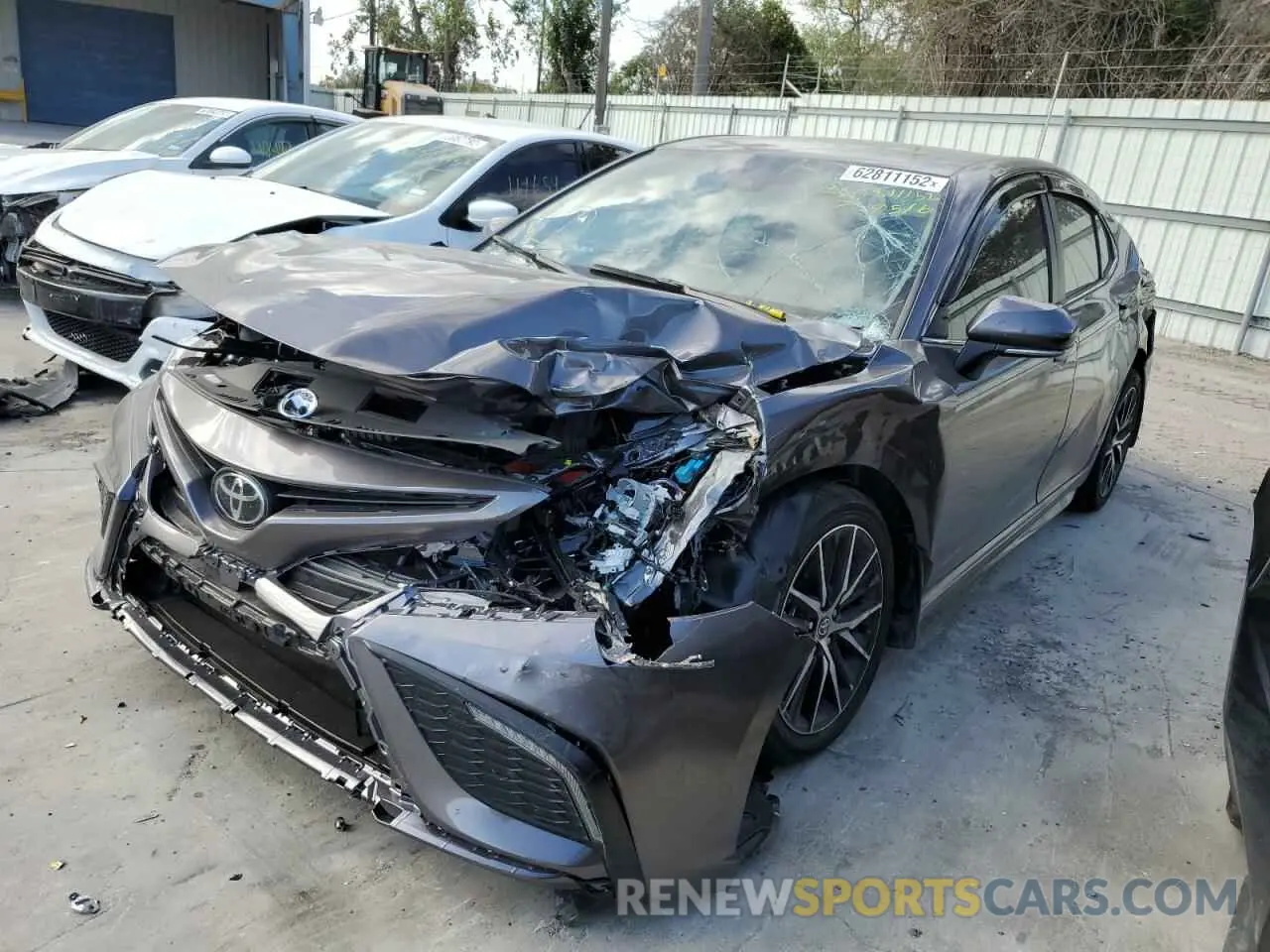 2 Photograph of a damaged car 4T1T11AK9PU729516 TOYOTA CAMRY 2023