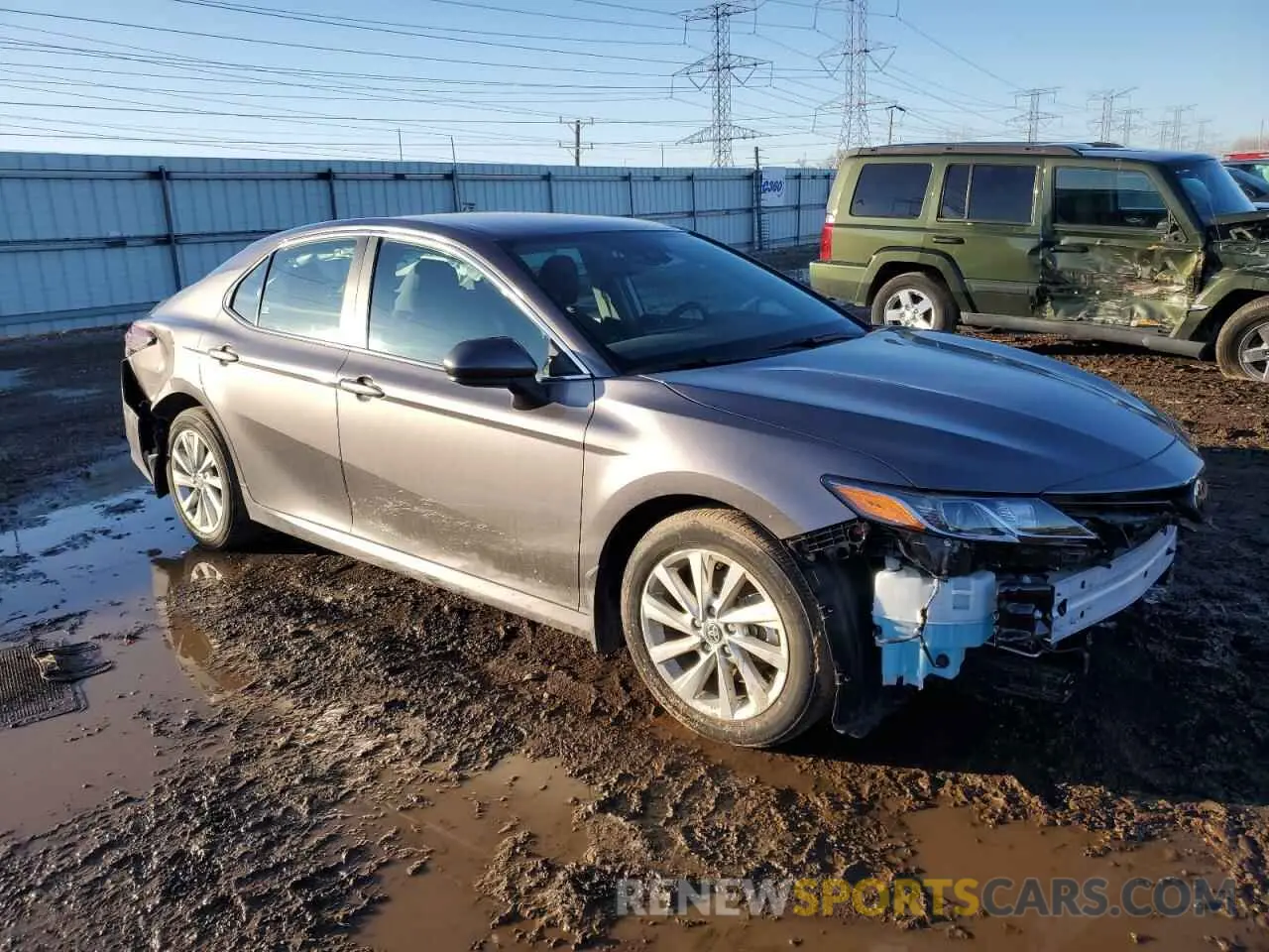 4 Photograph of a damaged car 4T1C11AK0RU190674 TOYOTA CAMRY 2024