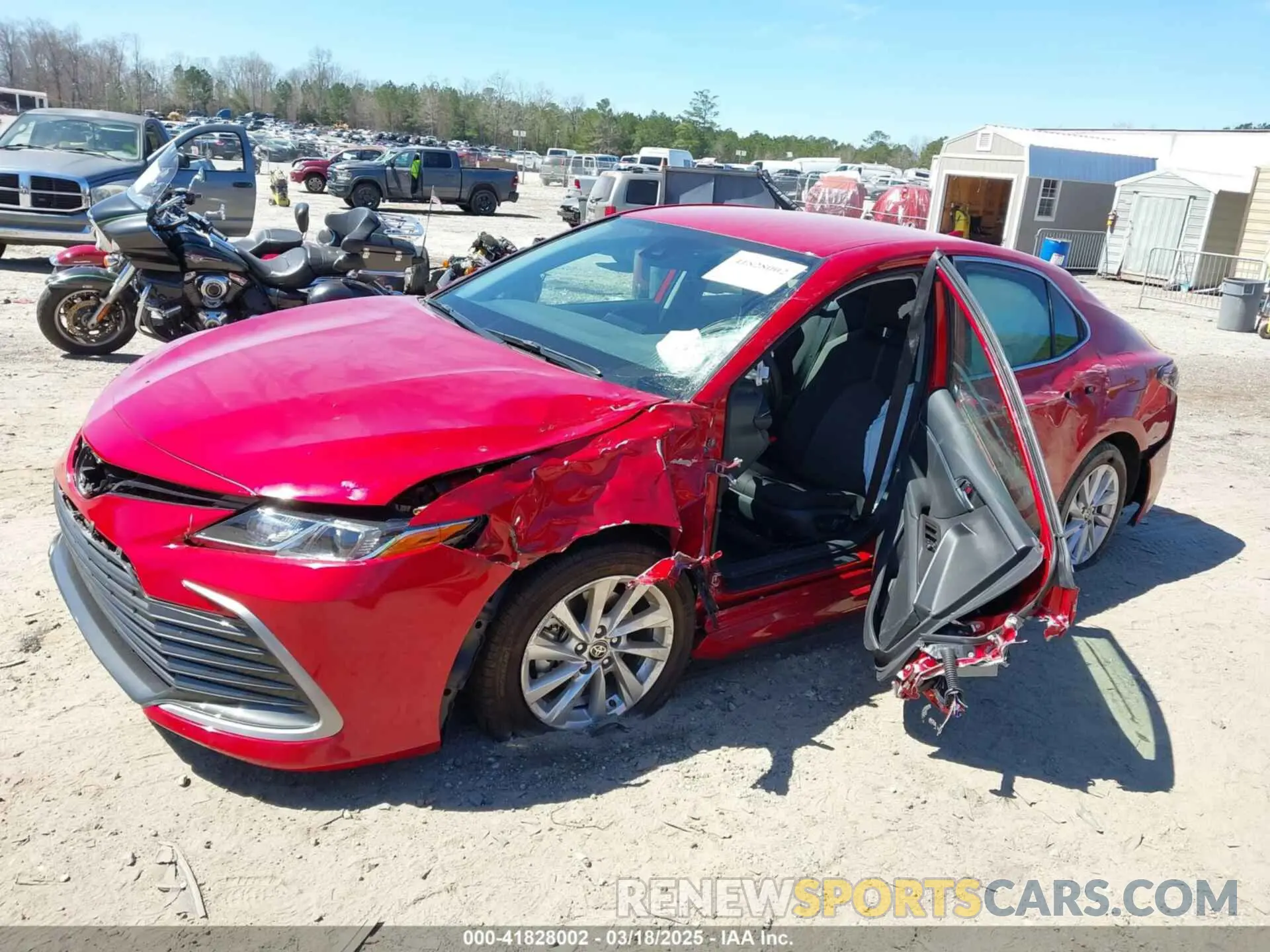 2 Photograph of a damaged car 4T1C11AK0RU195440 TOYOTA CAMRY 2024