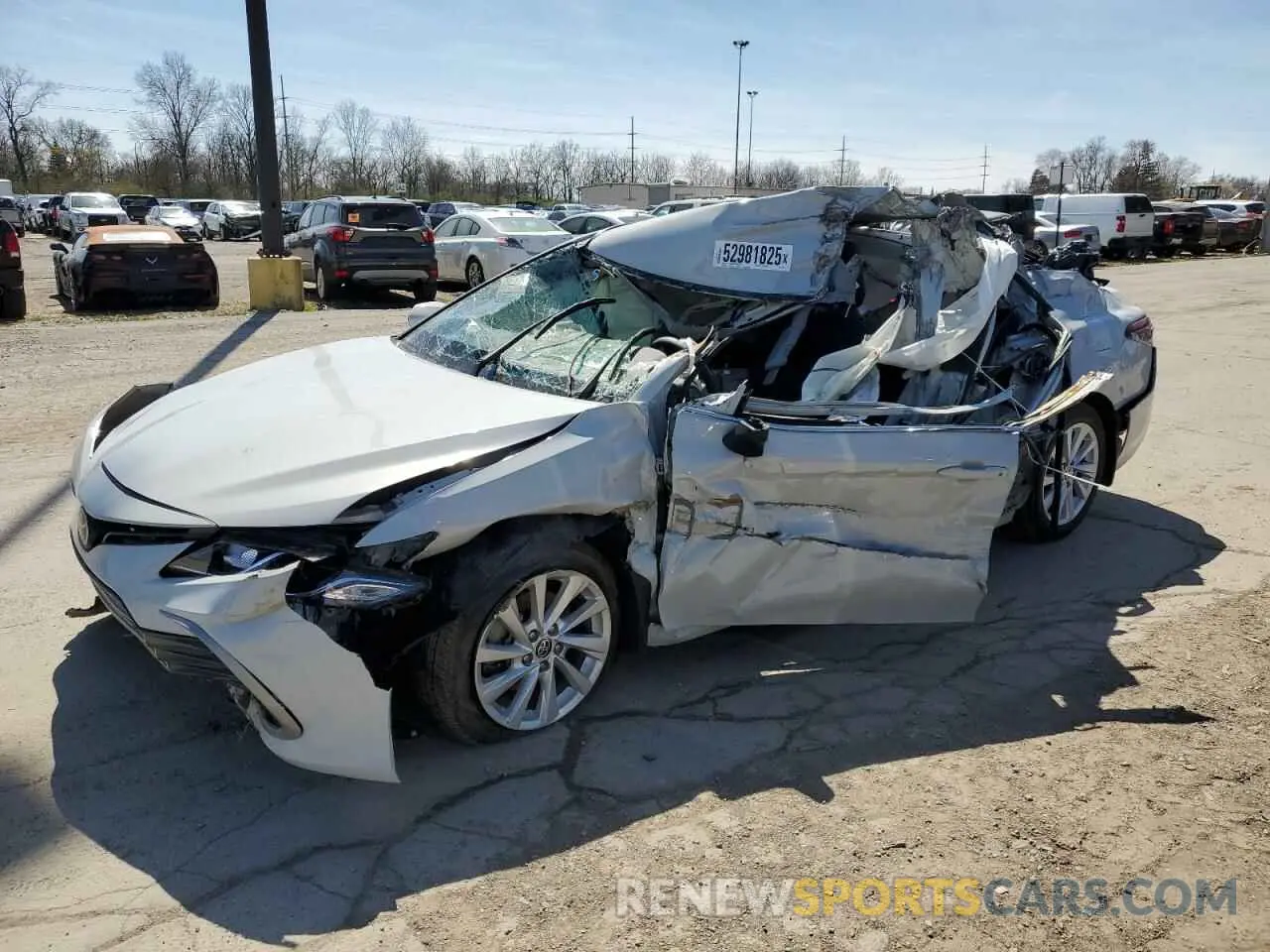 1 Photograph of a damaged car 4T1C11AK0RU197821 TOYOTA CAMRY 2024