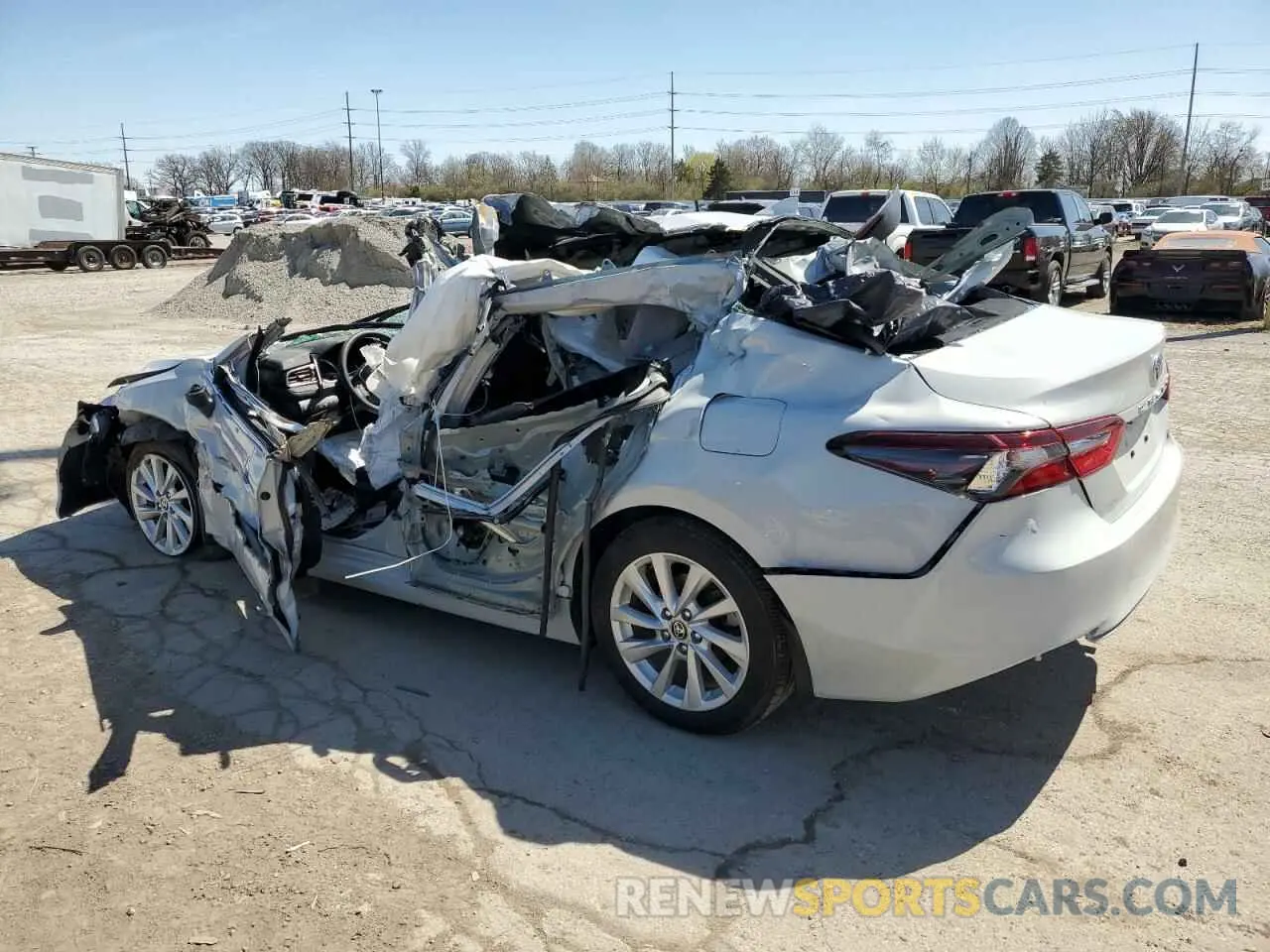 2 Photograph of a damaged car 4T1C11AK0RU197821 TOYOTA CAMRY 2024
