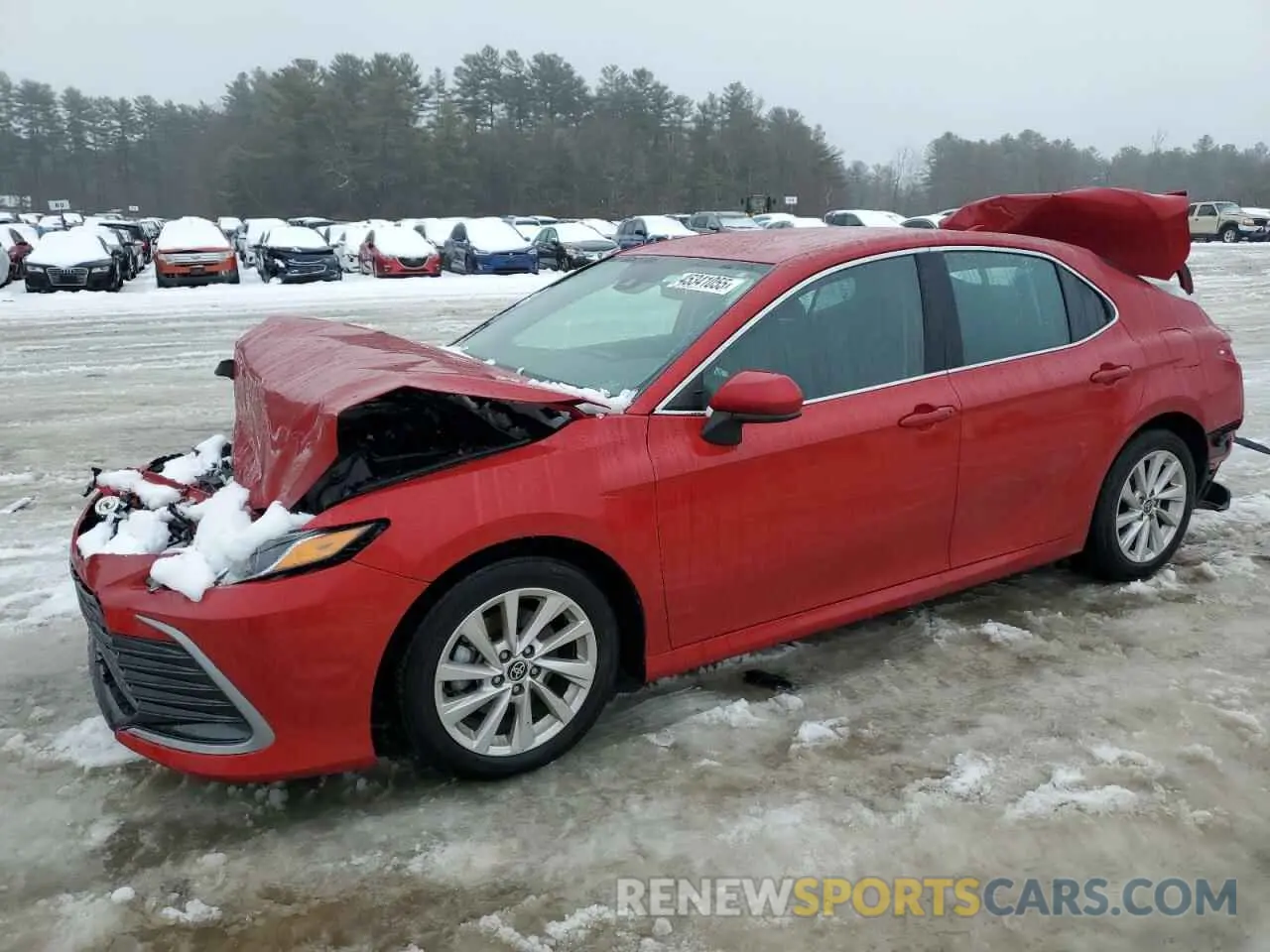 1 Photograph of a damaged car 4T1C11AK1RU220507 TOYOTA CAMRY 2024