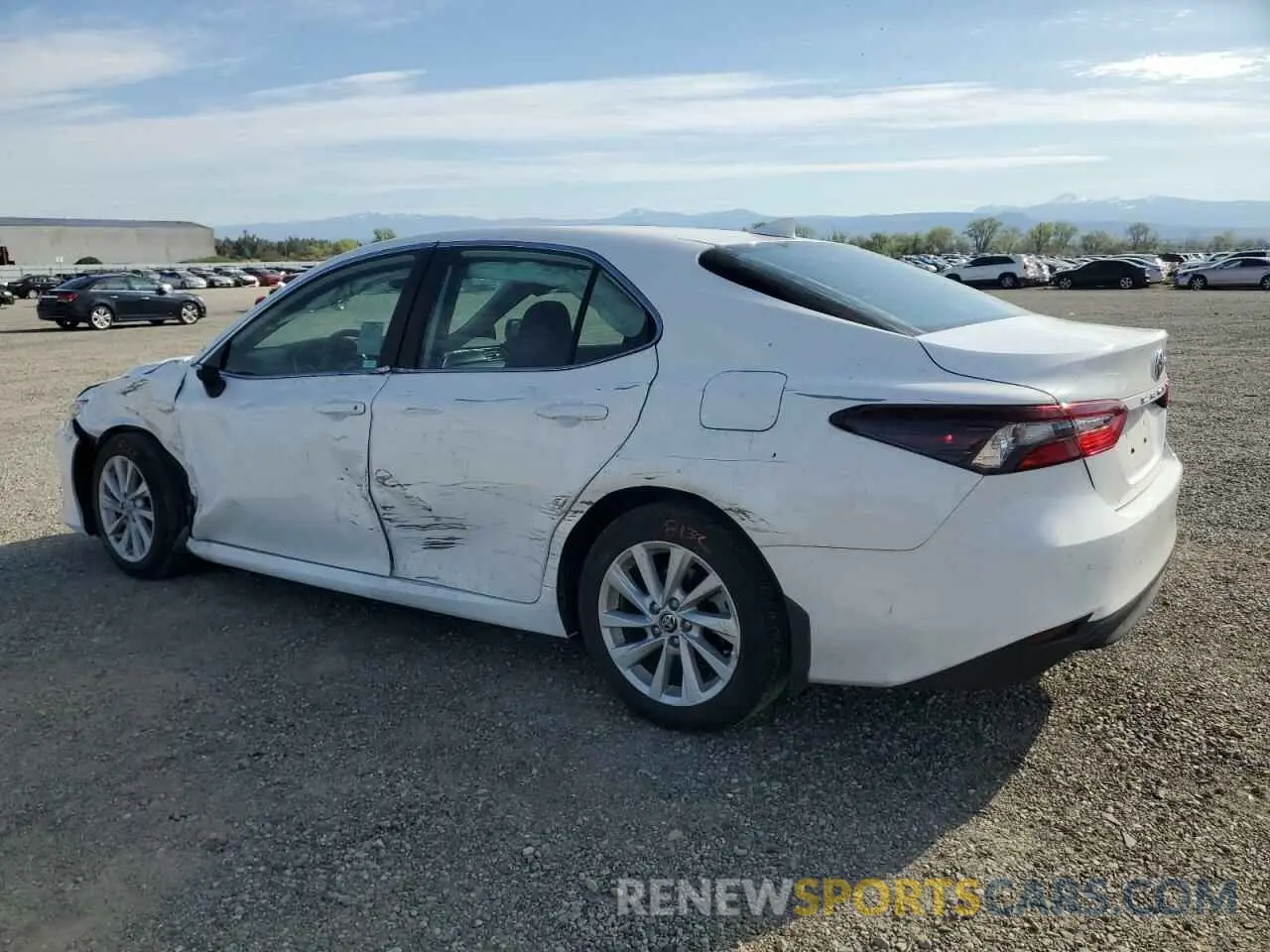 2 Photograph of a damaged car 4T1C11AK1RU257623 TOYOTA CAMRY 2024