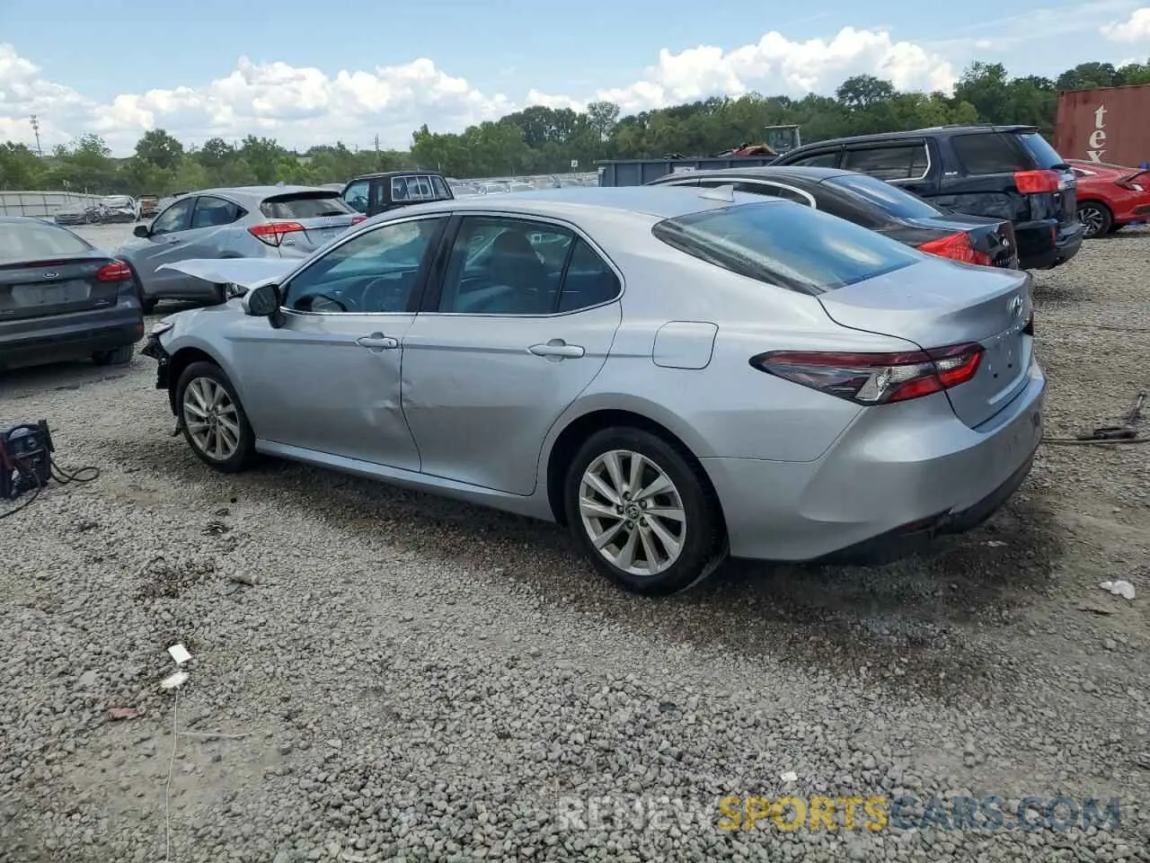 2 Photograph of a damaged car 4T1C11AK2RU206468 TOYOTA CAMRY 2024