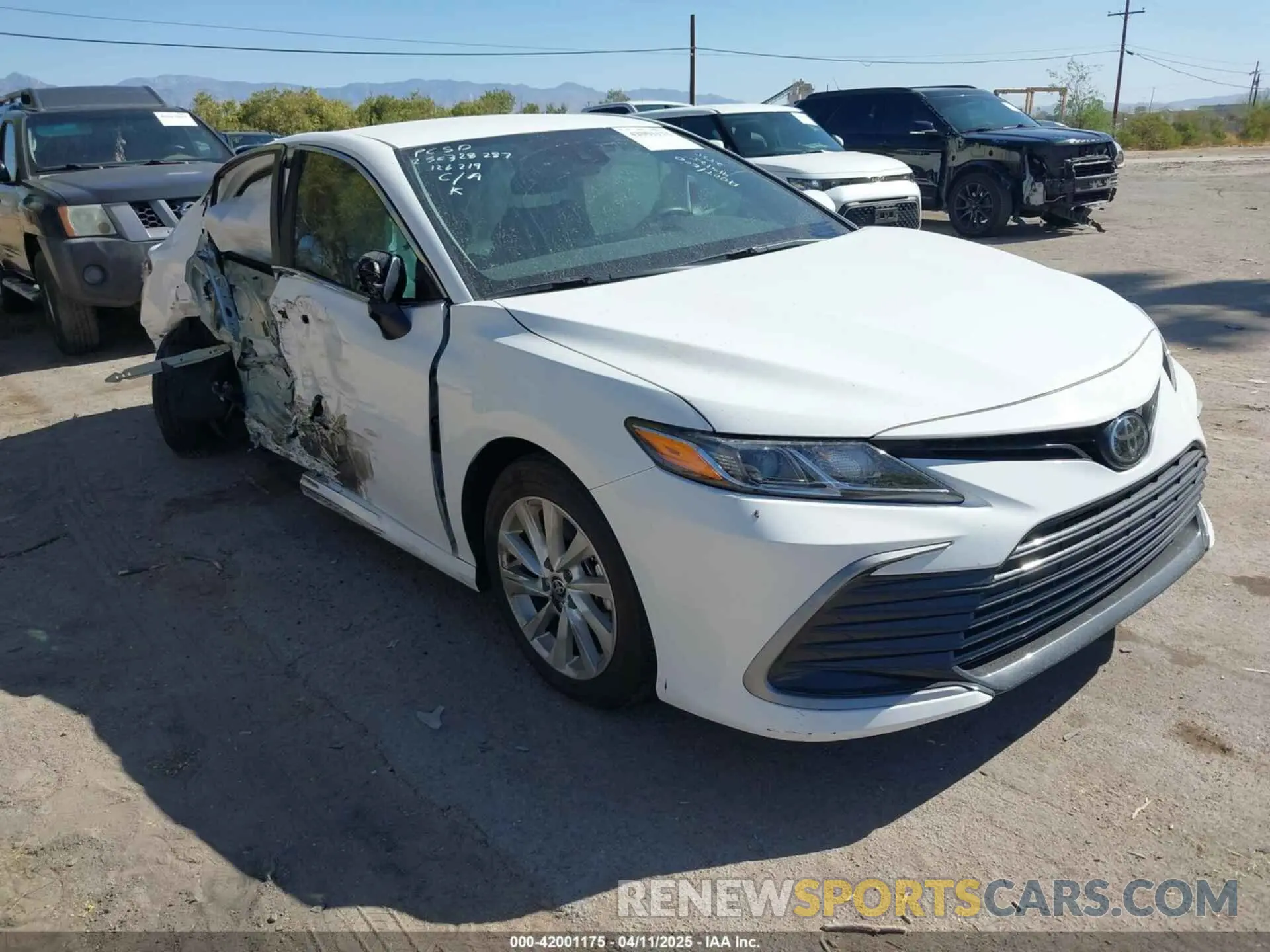 1 Photograph of a damaged car 4T1C11AK2RU863352 TOYOTA CAMRY 2024