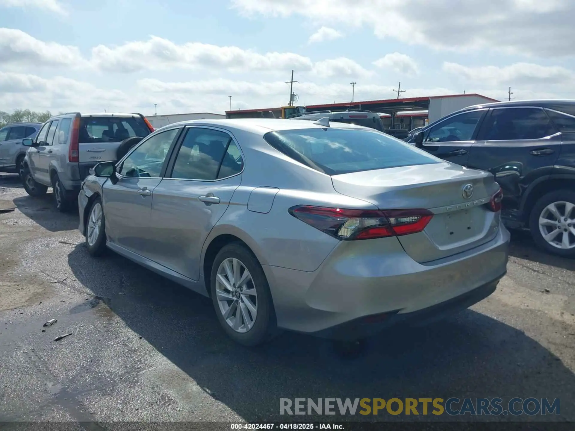 3 Photograph of a damaged car 4T1C11AK2RU872620 TOYOTA CAMRY 2024