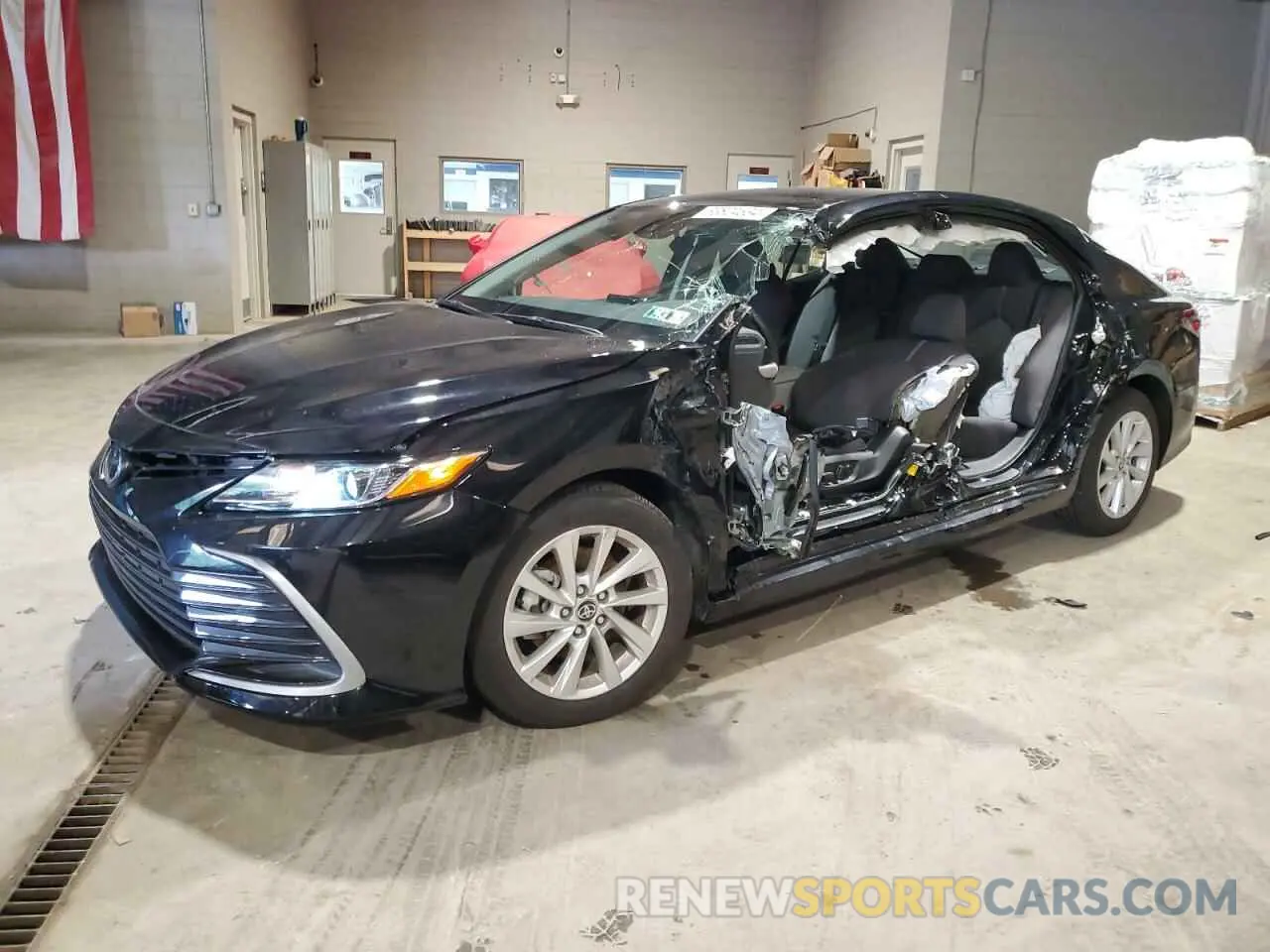 1 Photograph of a damaged car 4T1C11AK3RU858208 TOYOTA CAMRY 2024
