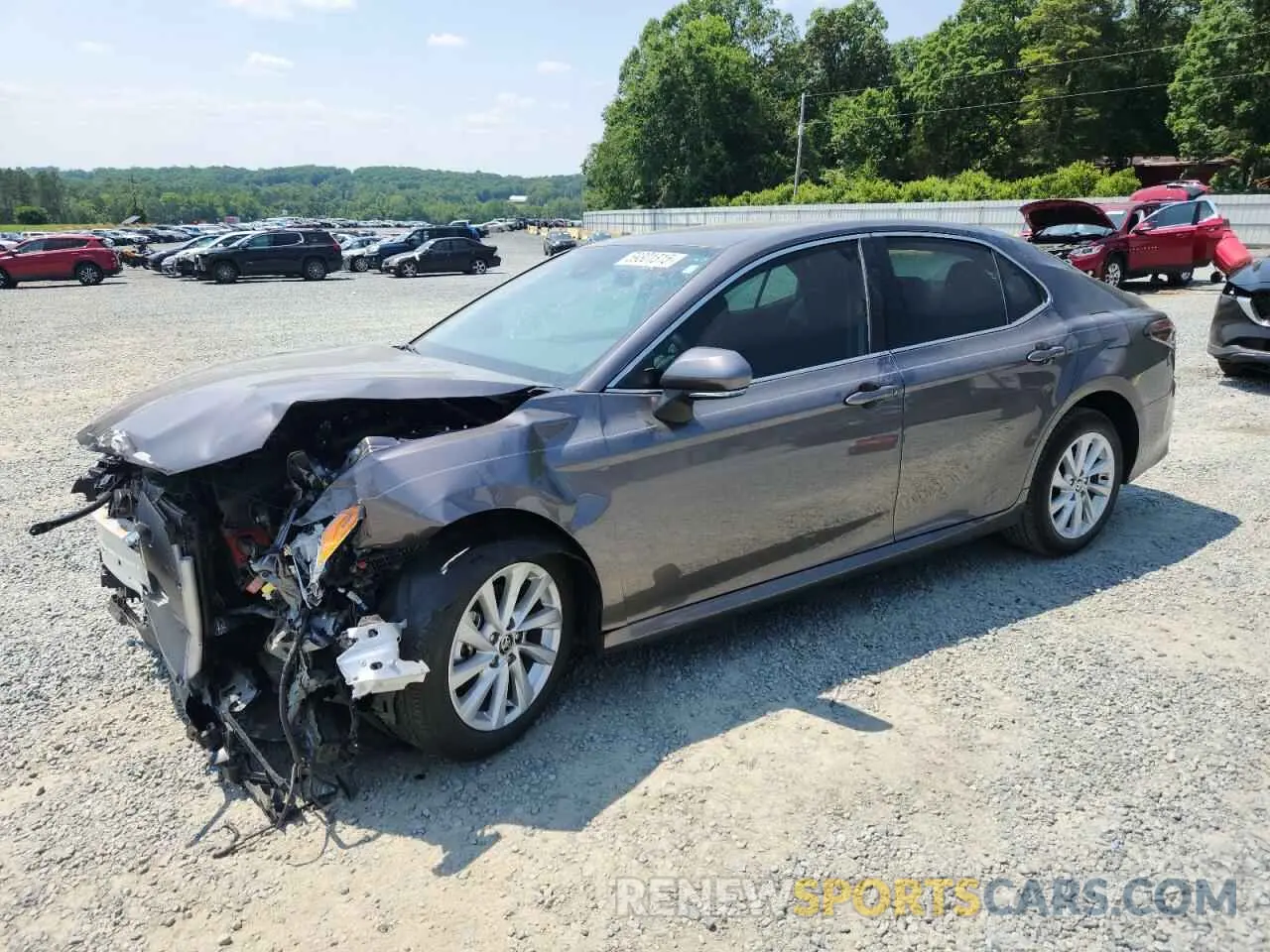 1 Photograph of a damaged car 4T1C11AK3RU867314 TOYOTA CAMRY 2024