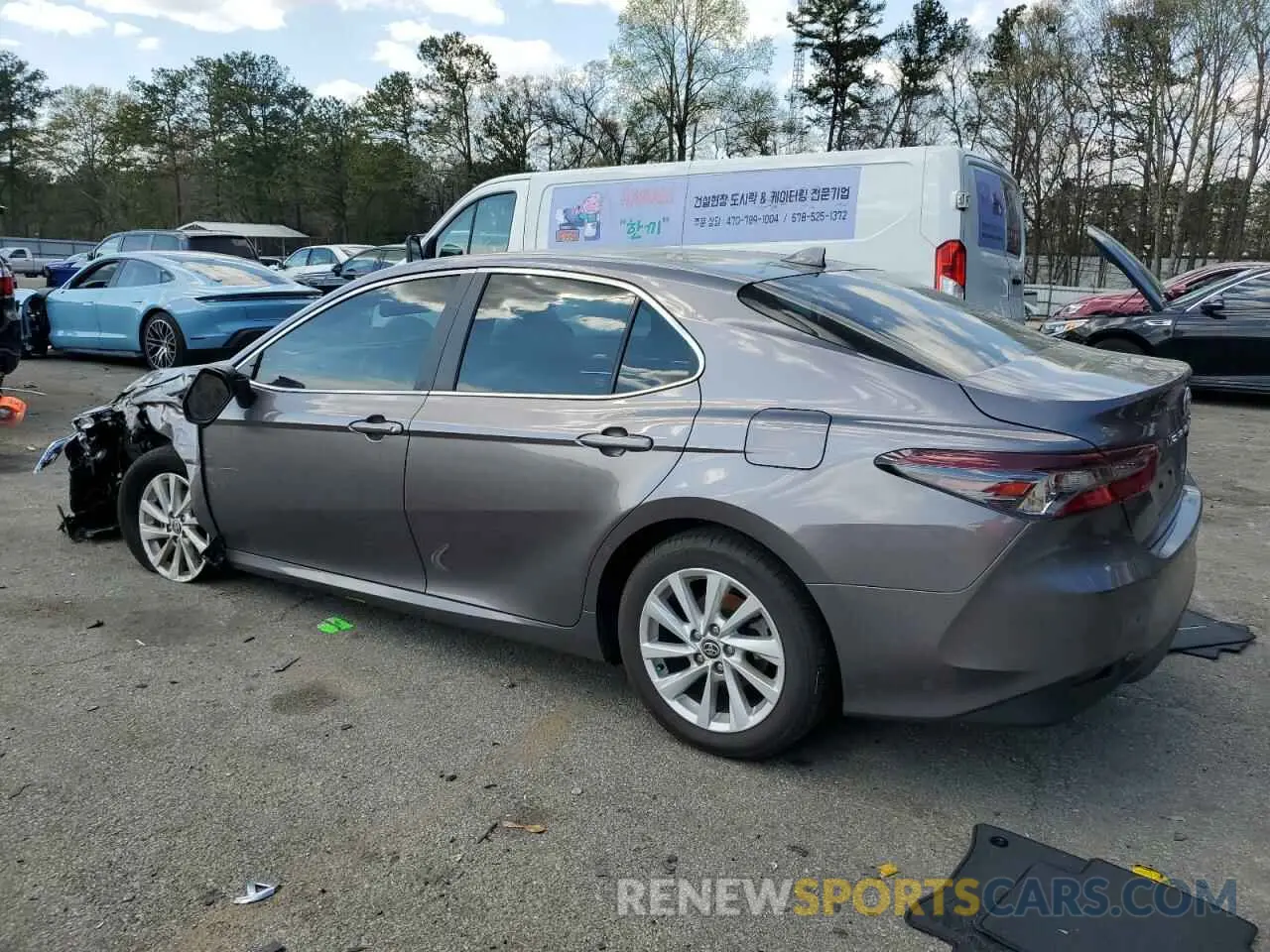 2 Фотография поврежденного автомобиля 4T1C11AK4RU206813 TOYOTA CAMRY 2024