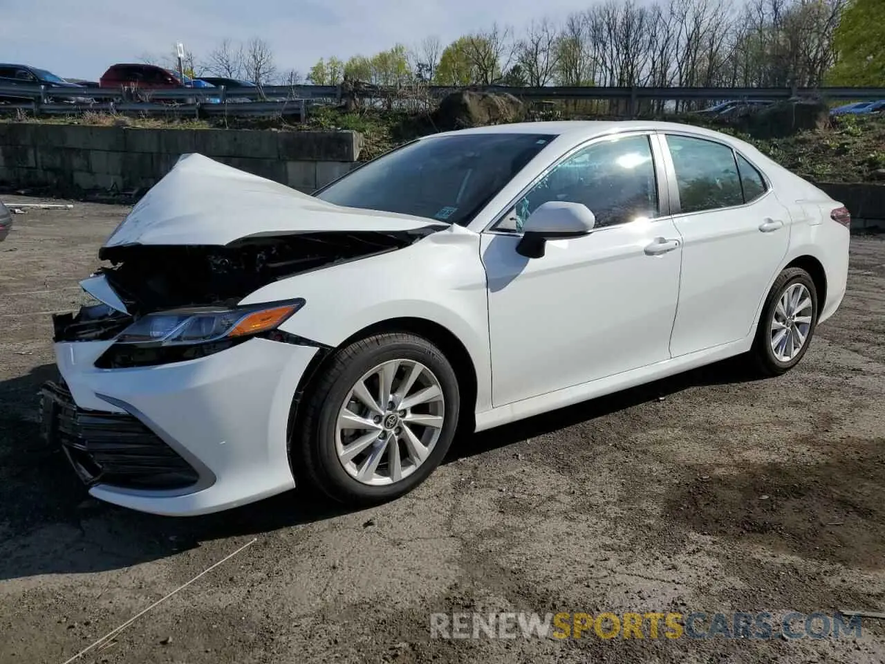 1 Photograph of a damaged car 4T1C11AK5RU205847 TOYOTA CAMRY 2024