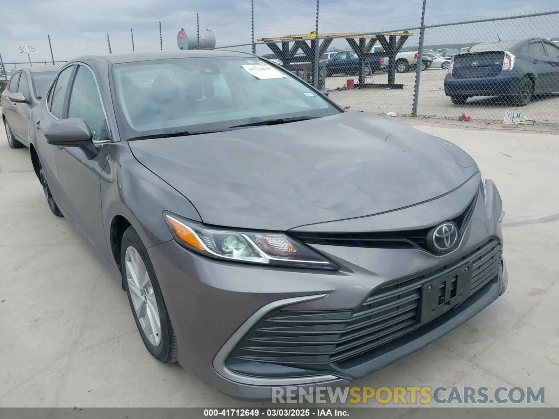 1 Photograph of a damaged car 4T1C11AK6RU850099 TOYOTA CAMRY 2024