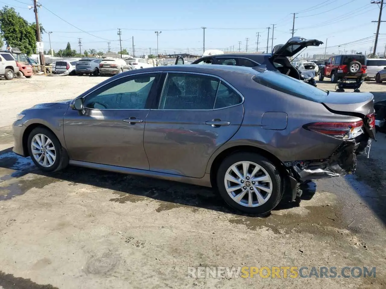 2 Photograph of a damaged car 4T1C11AK7RU860608 TOYOTA CAMRY 2024