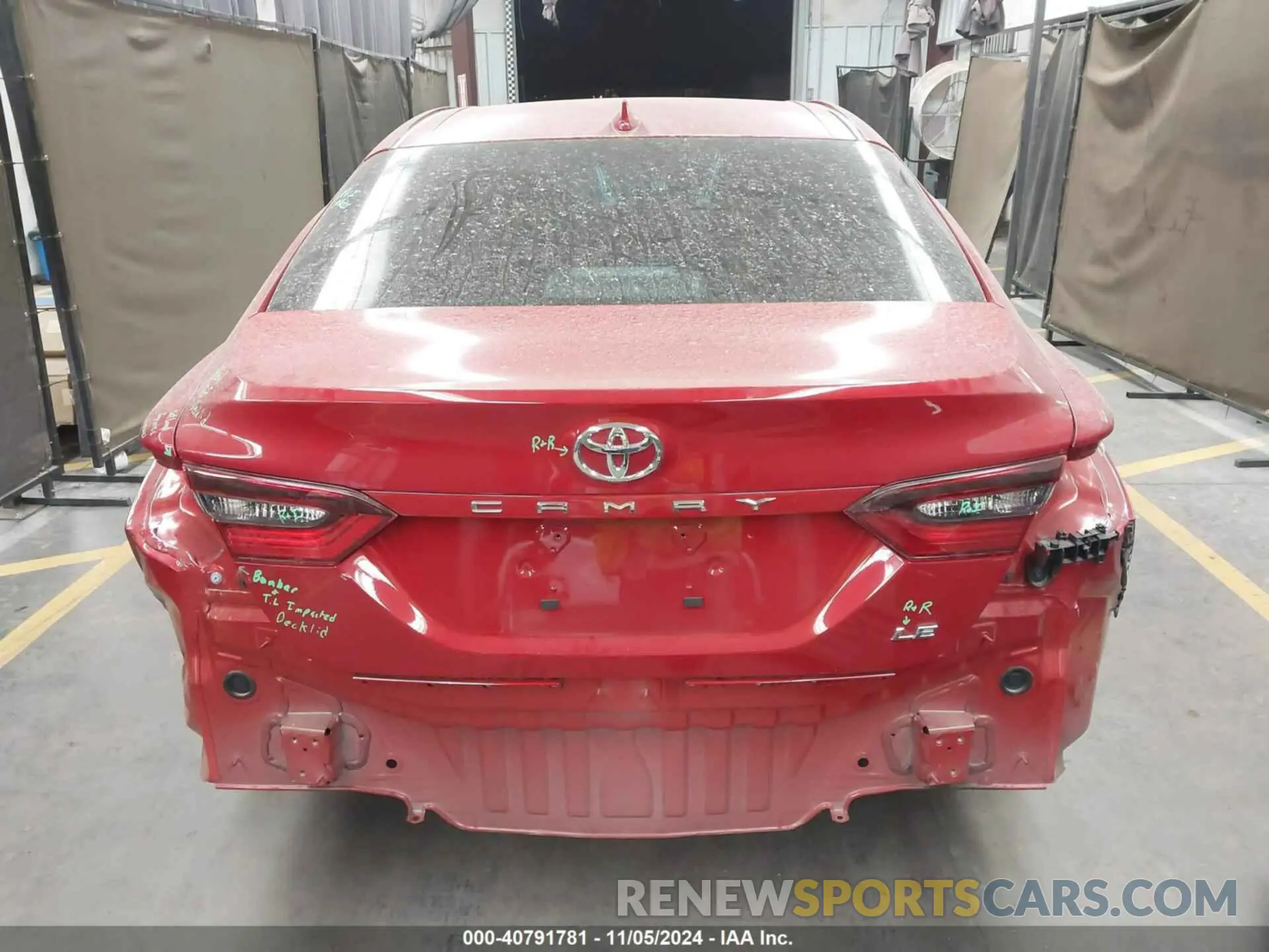 17 Photograph of a damaged car 4T1C11AK9RU228130 TOYOTA CAMRY 2024