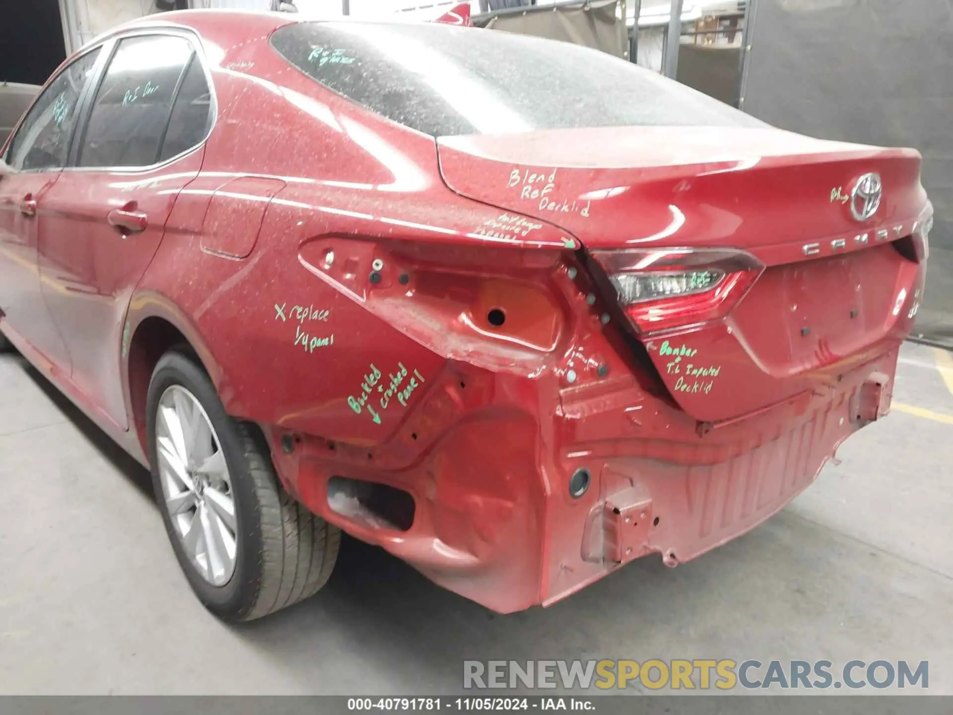 6 Photograph of a damaged car 4T1C11AK9RU228130 TOYOTA CAMRY 2024