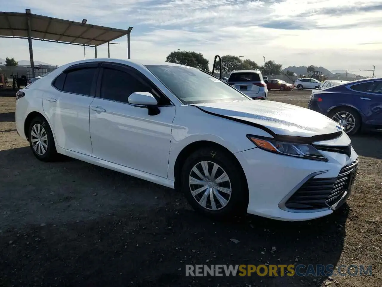 4 Photograph of a damaged car 4T1C31AK2RU072393 TOYOTA CAMRY 2024