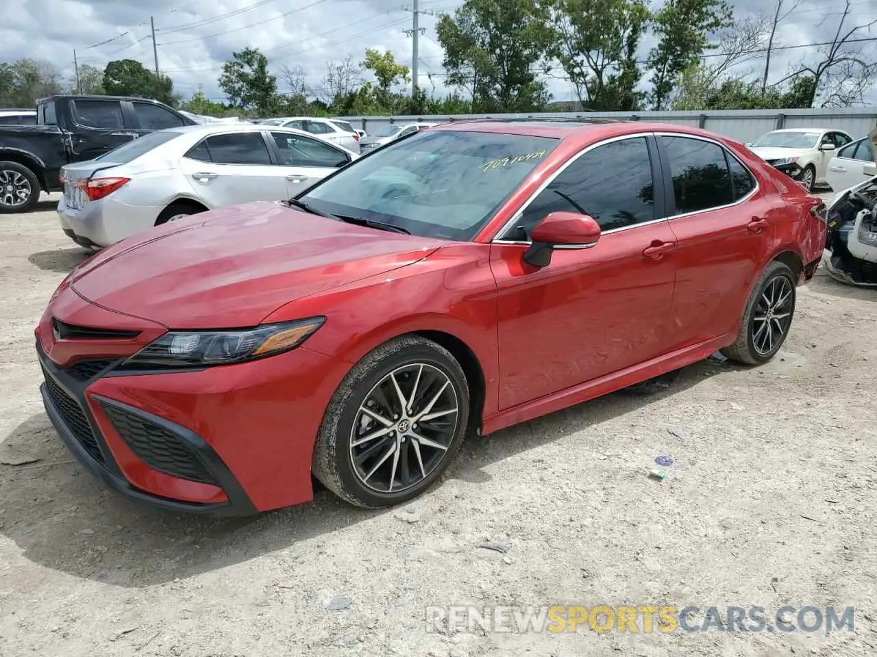 1 Photograph of a damaged car 4T1G11AK0RU262930 TOYOTA CAMRY 2024